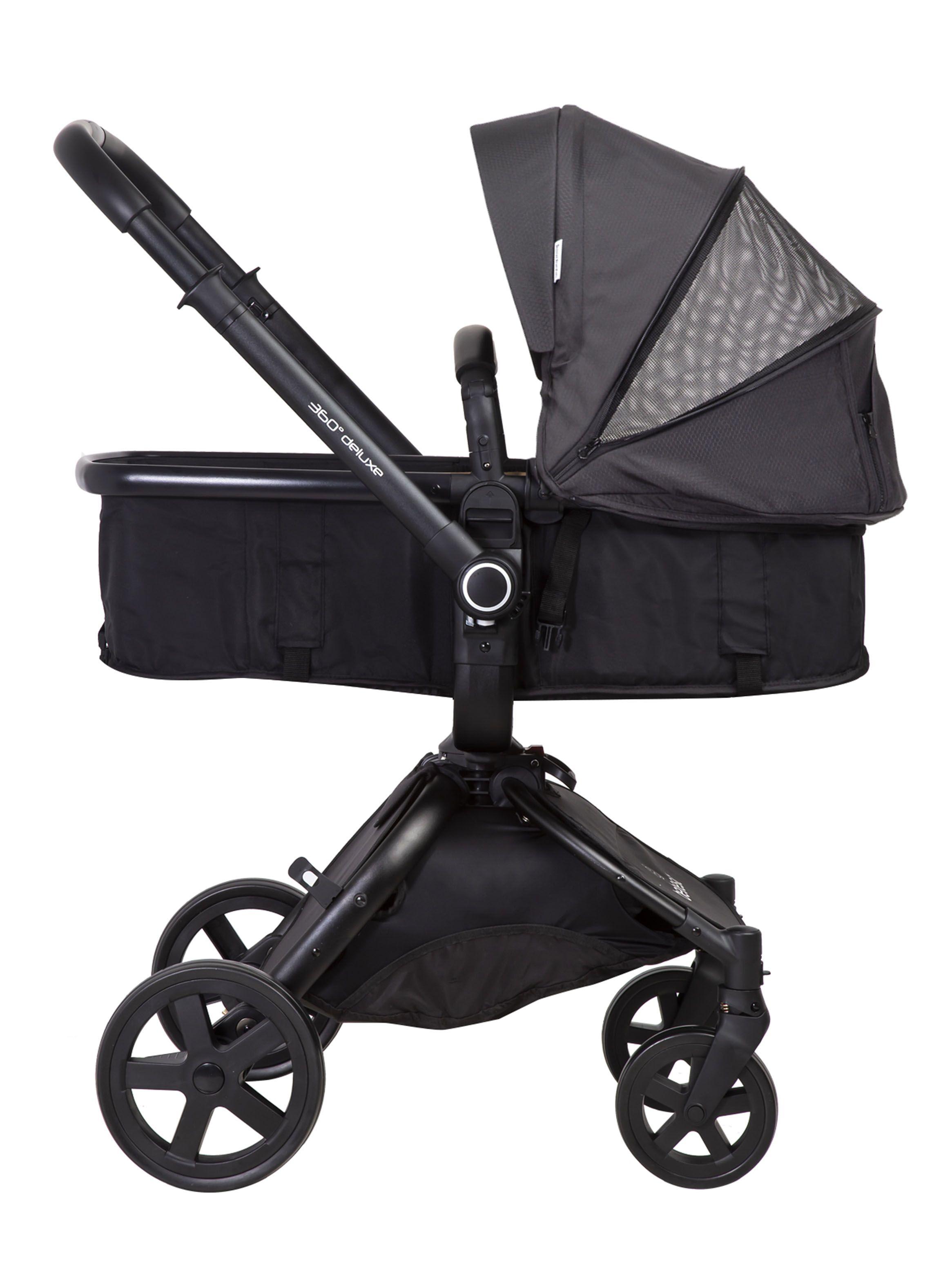 Coche Travel System Deluxe 360° Sx Negro Bebesit-2