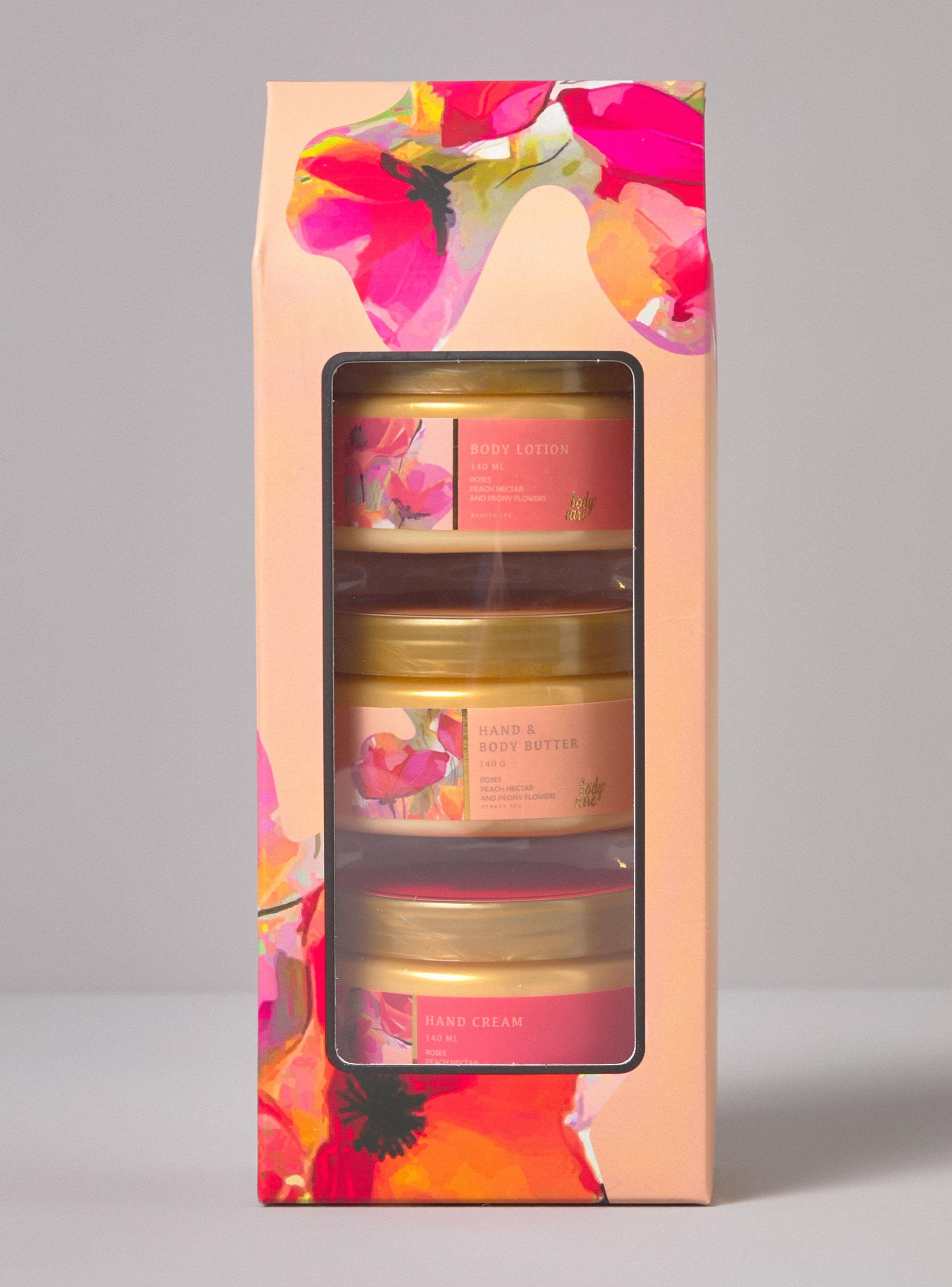 Set de Belleza Roses Peach Peony 3 Piezas-2