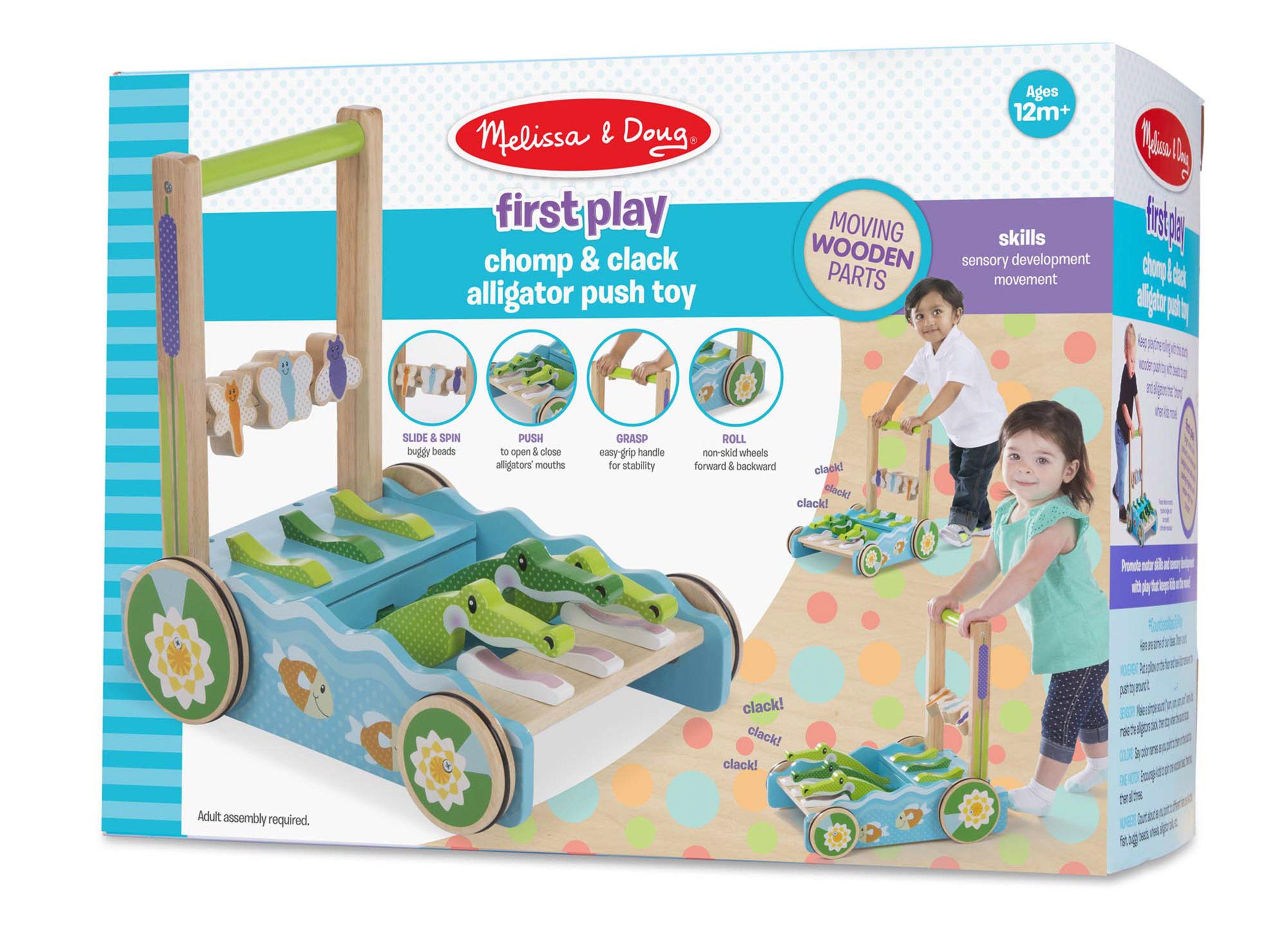 Melissa & Doug Carrito de Arrastre Cocodrilos Caramba-0