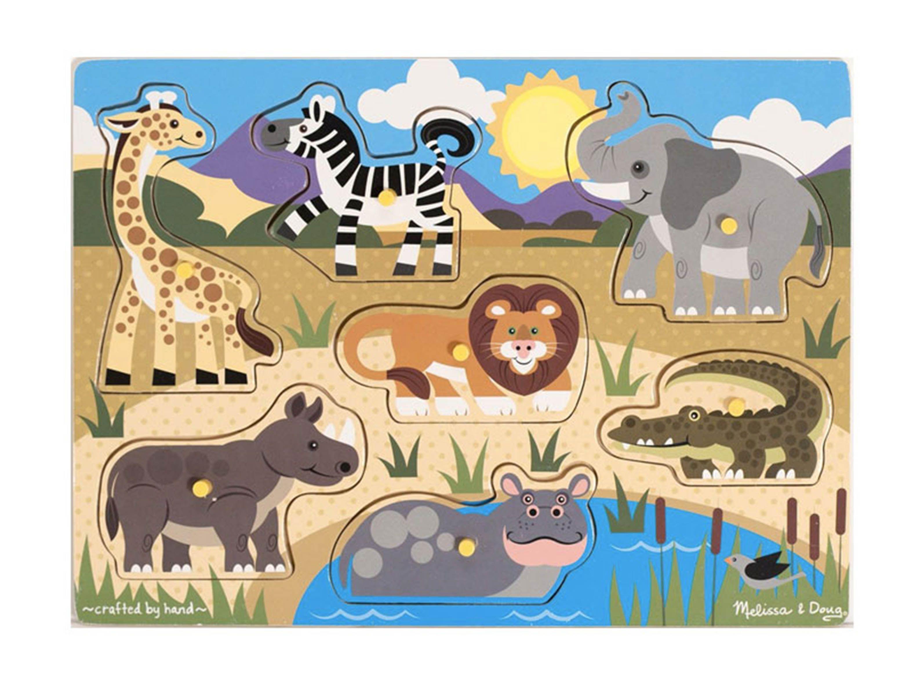 Melissa Caramba & Doug Chunky Puzzle Safari-0