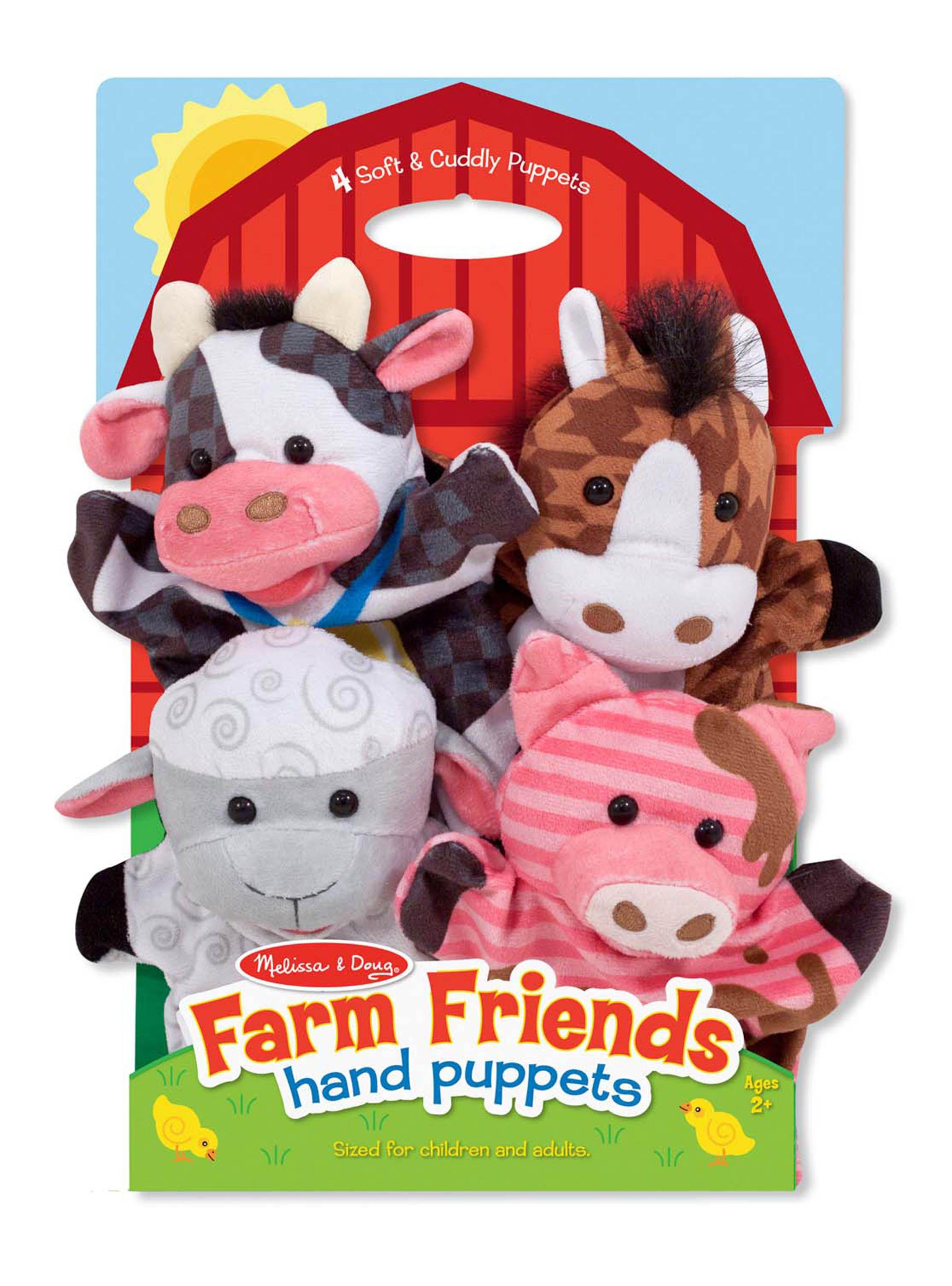 Melissa & Doug Títeres animales de la granja Caramba-0