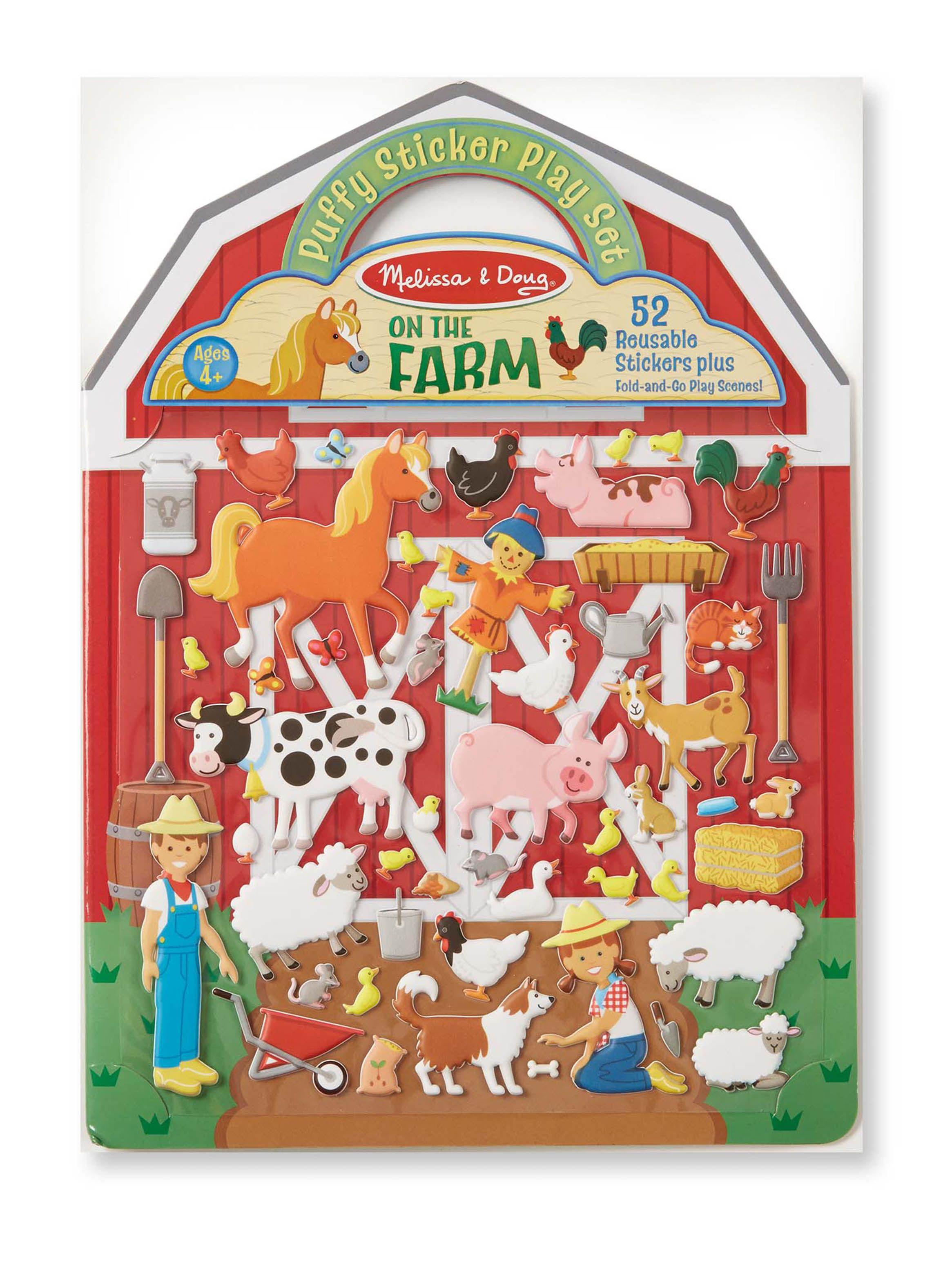 Melissa & Doug Stickers Reutilisables Granja-0