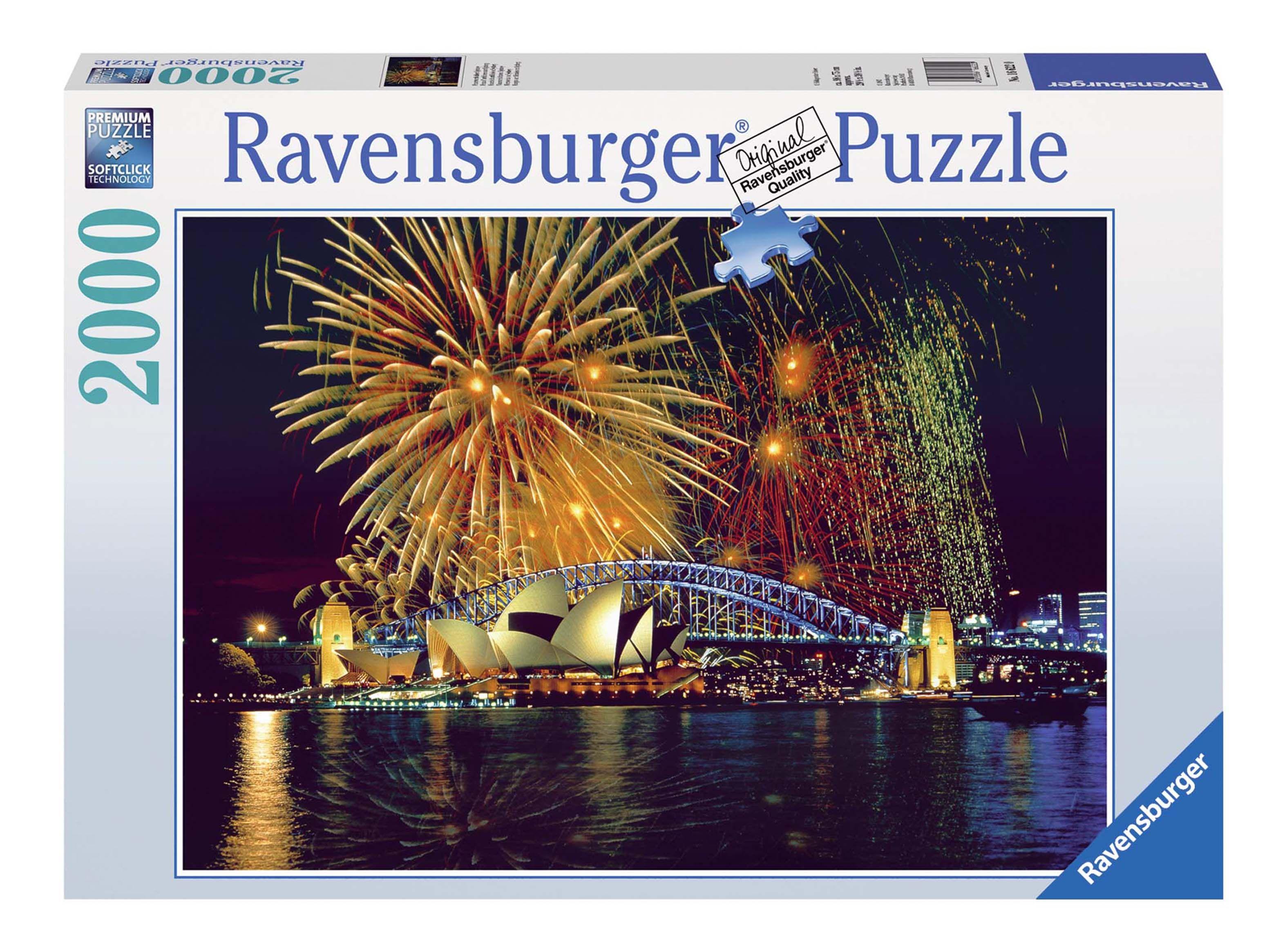 Puzzle Fuegos Artificiales Sydney 2000 Piezas Caramba-0