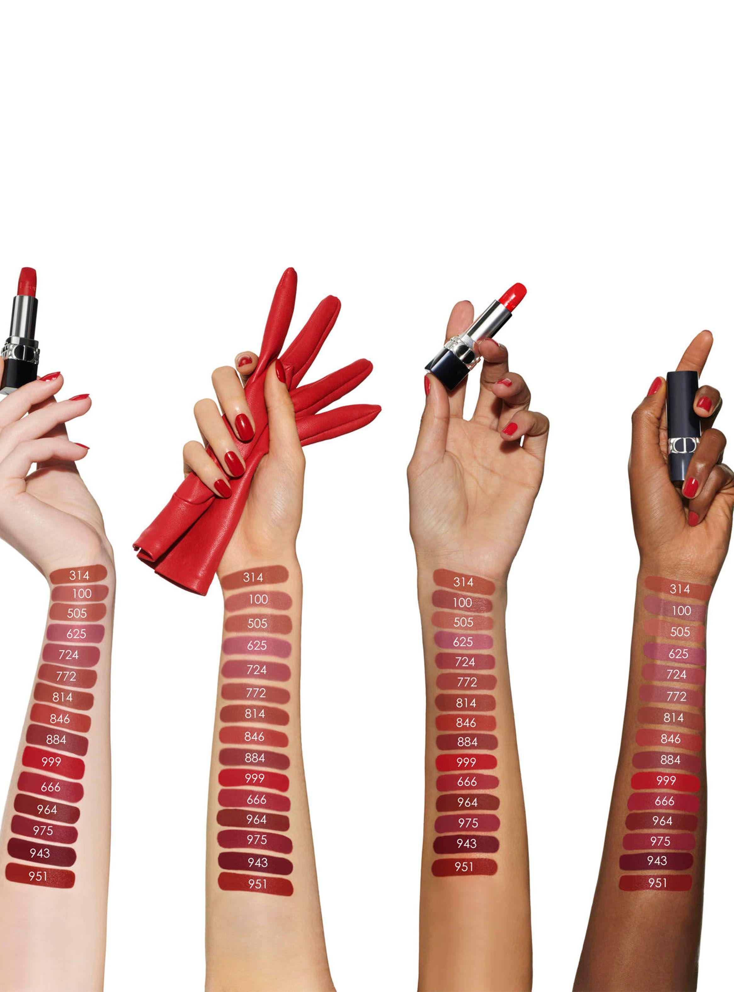 Labial Dior Rouge Matte 999-3
