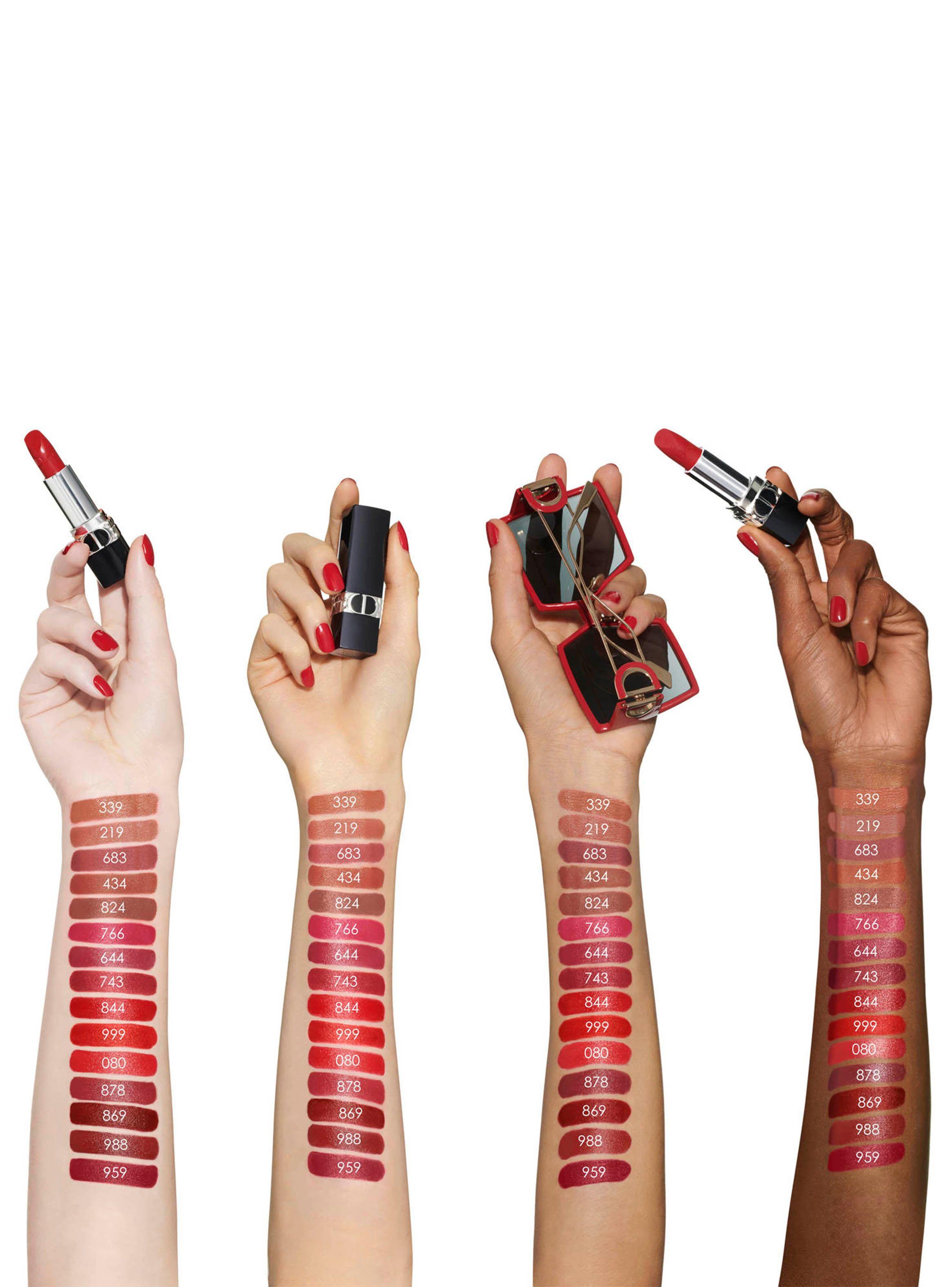 Labial Dior Rouge Satinado 999-3
