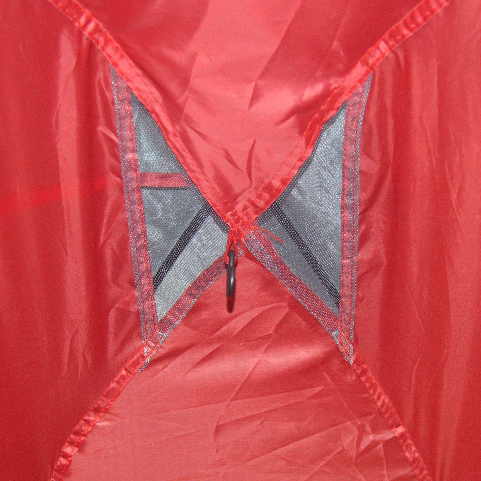Carpa 2P Dome Galapagos 200 x 120 x 95 cm Rojo-5