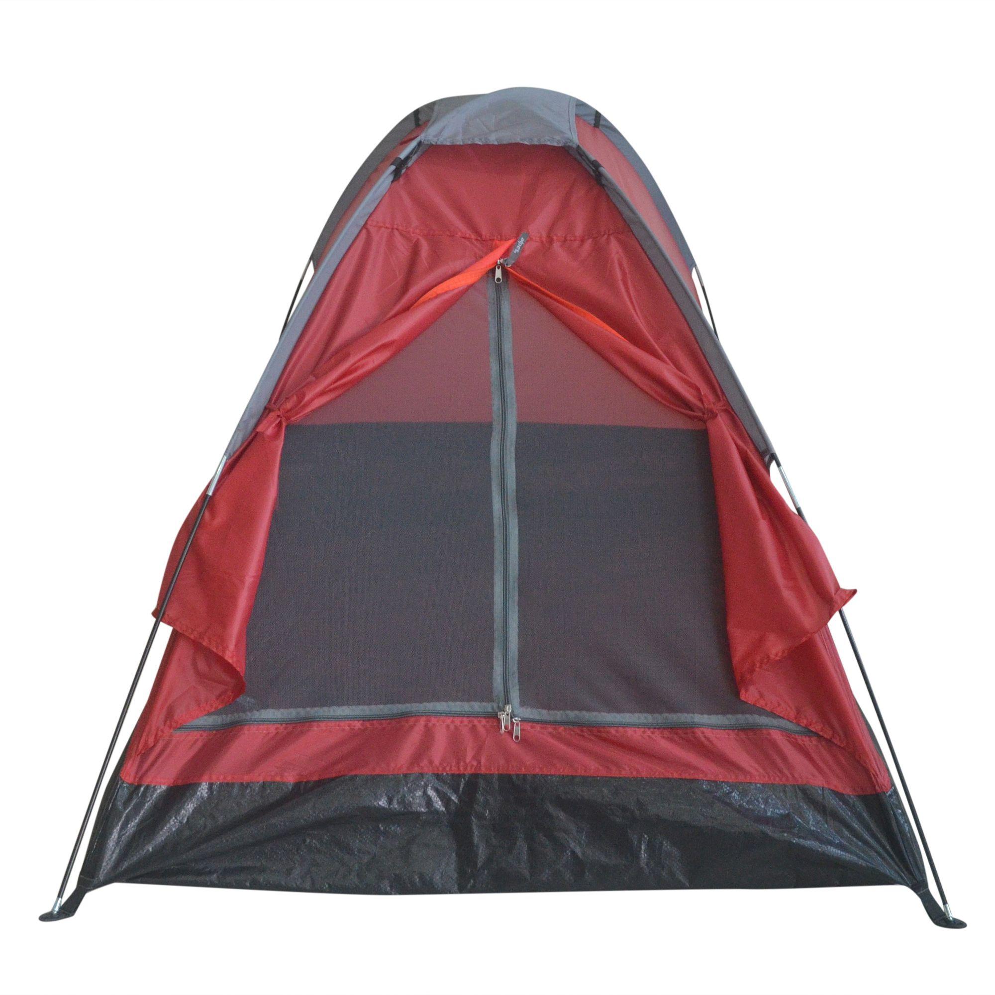 Carpa 2P Dome Galapagos 200 x 120 x 95 cm Rojo-1