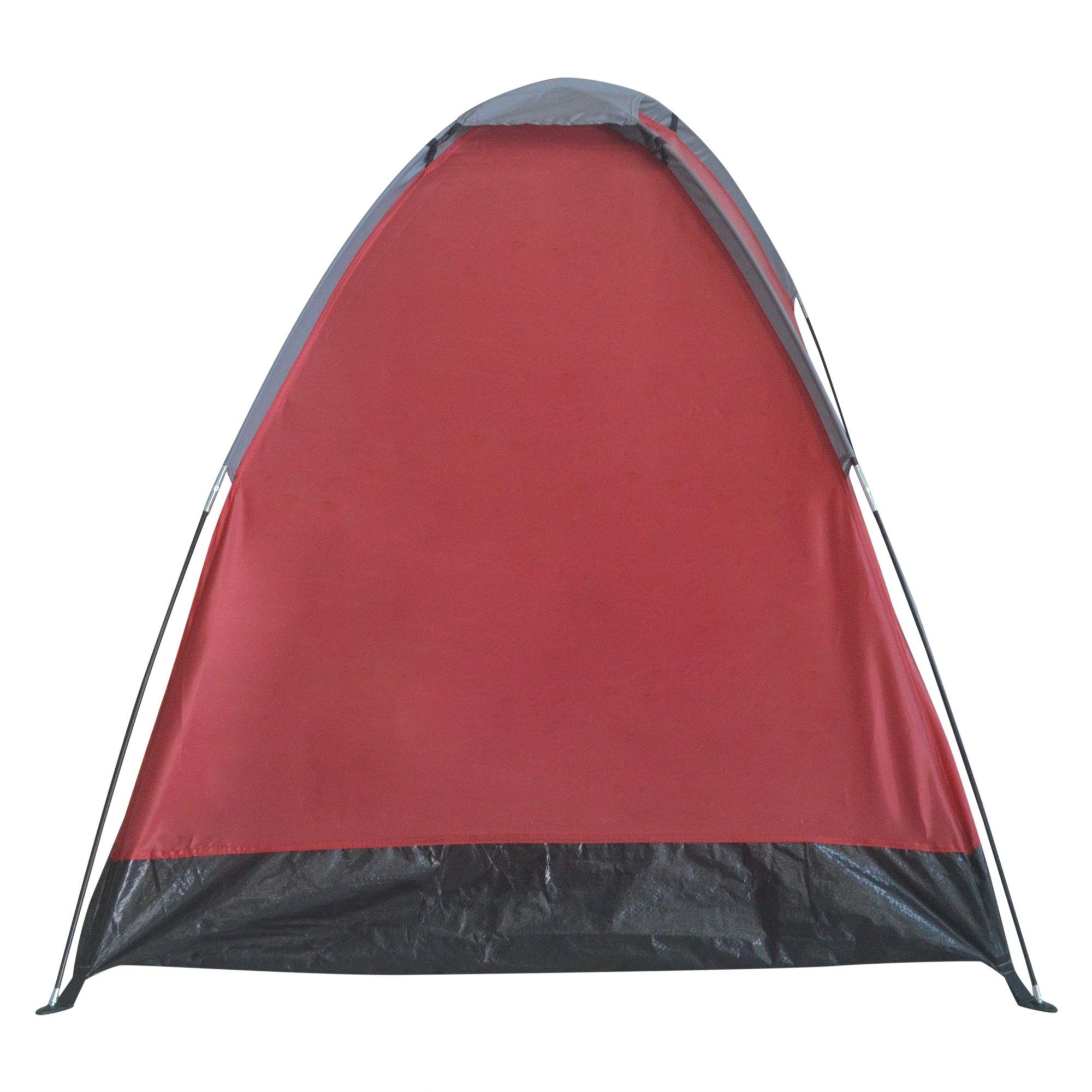 Carpa 2P Dome Galapagos 200 x 120 x 95 cm Rojo-3