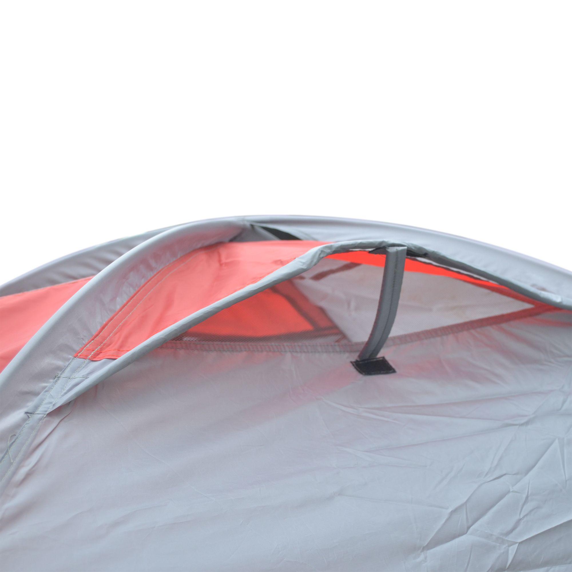 Carpa 2P Dome Paine Lluvia 200 x 130 x 120 cm Rojo-4