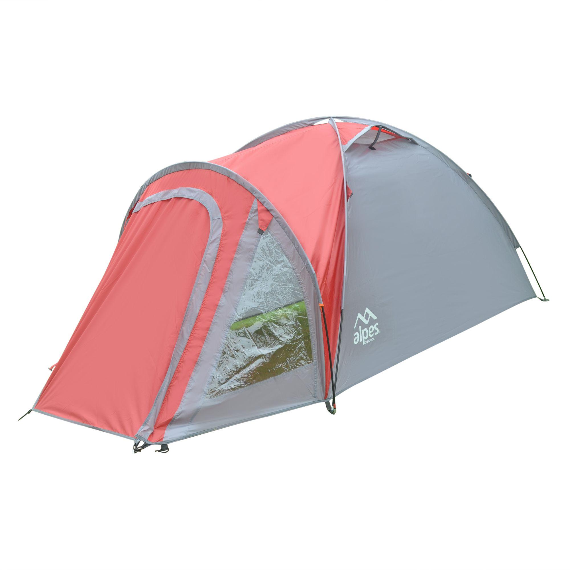 Carpa 2P Dome Paine Lluvia 200 x 130 x 120 cm Rojo-0