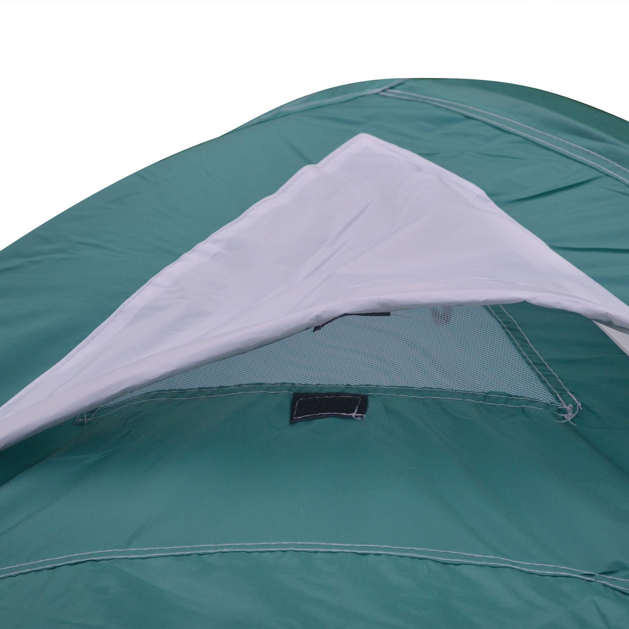 Carpa 3P Dome Alero 210 x 180  x 120 cm Verde-4