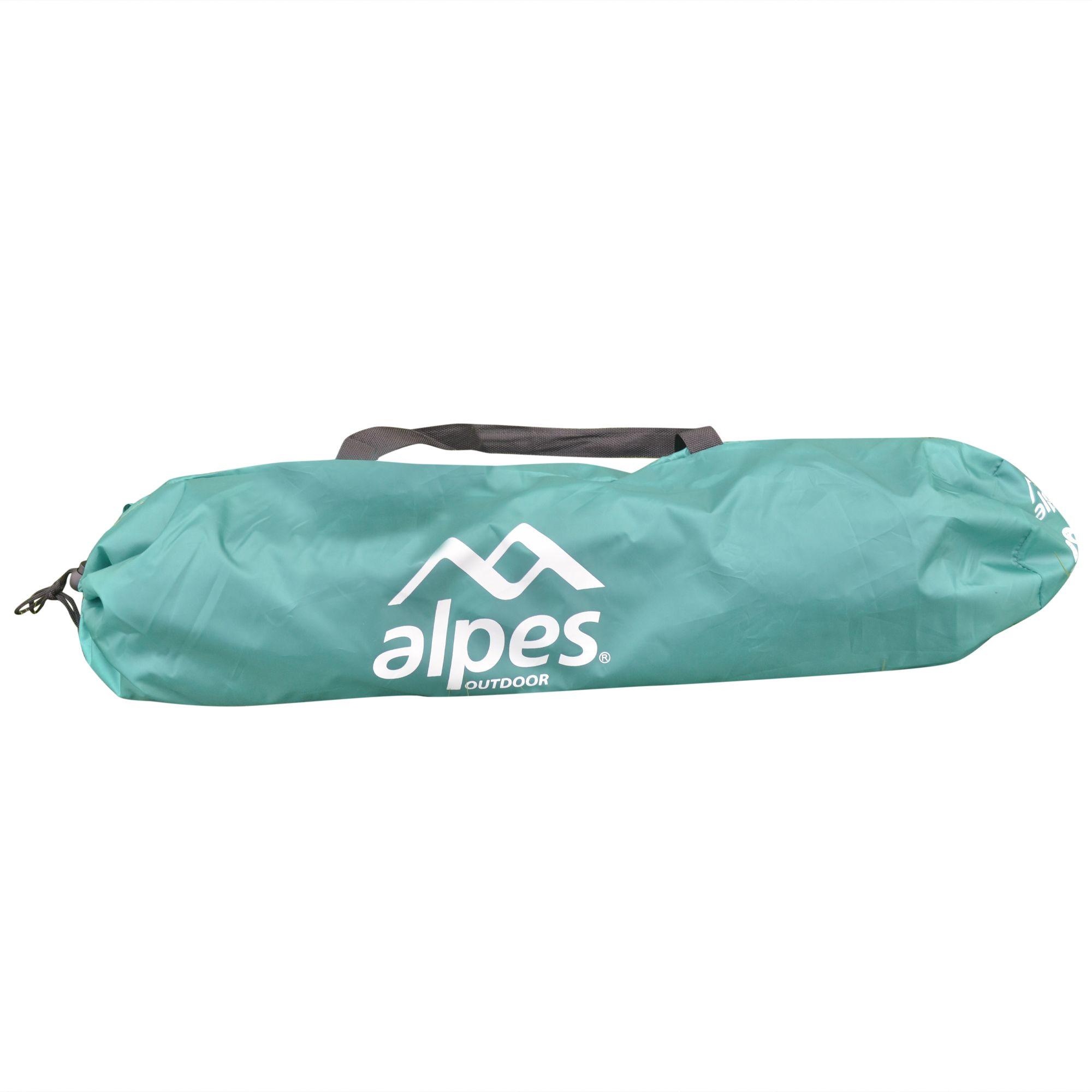 Carpa 3P Dome Alero 210 x 180  x 120 cm Verde-3