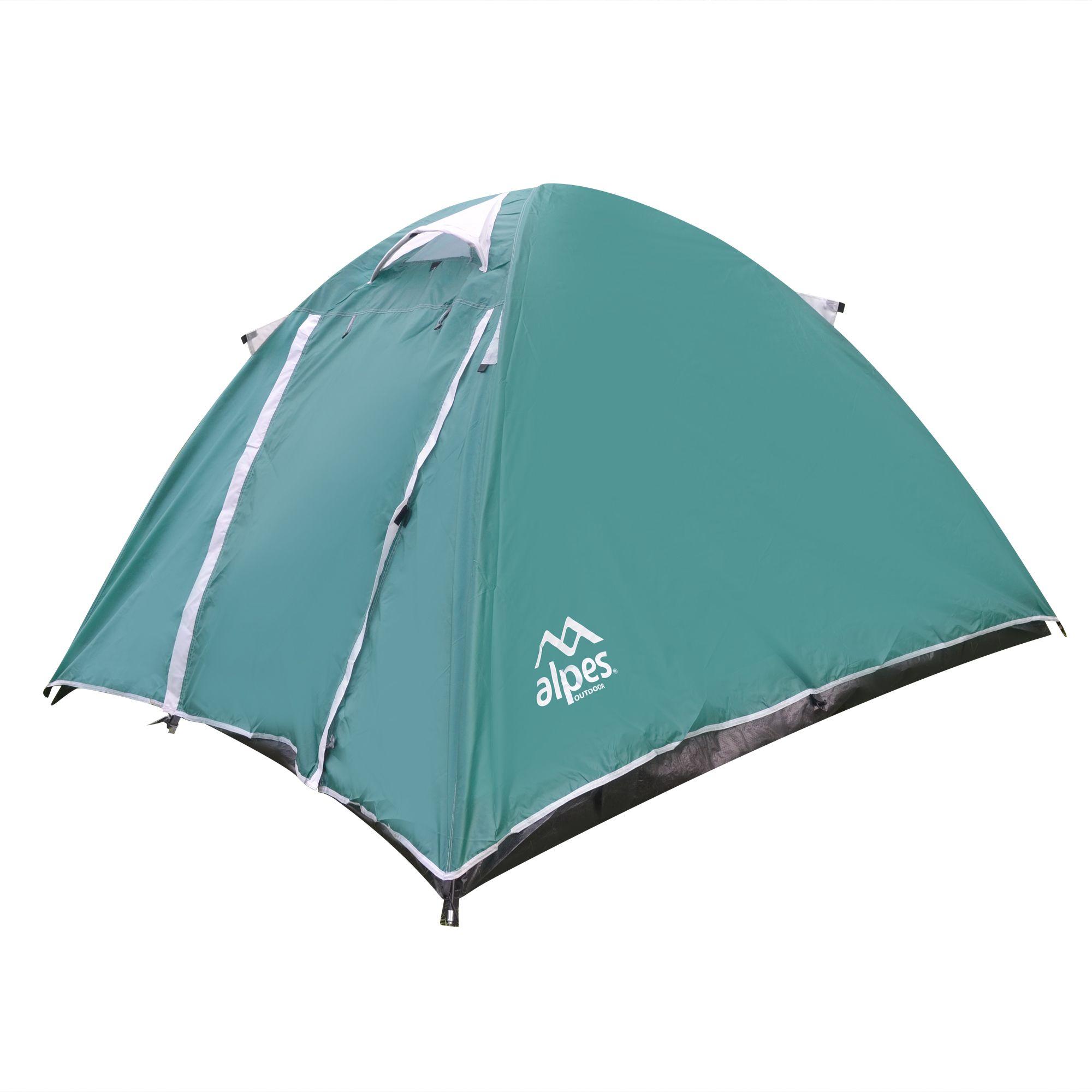 Carpa 3P Dome Alero 210 x 180  x 120 cm Verde-0