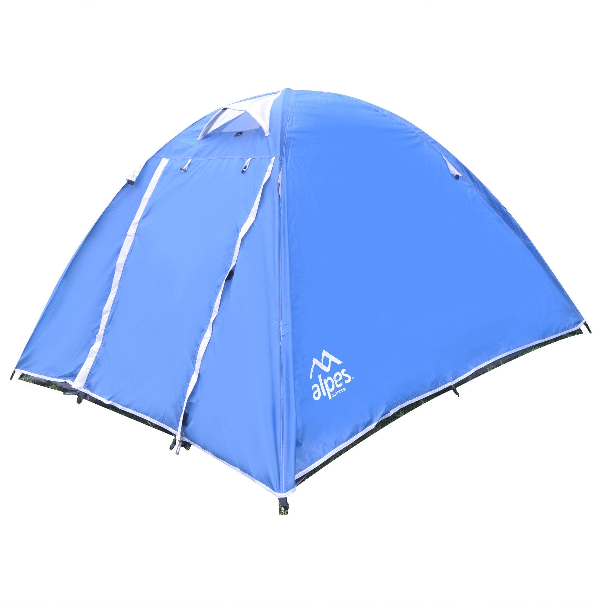 Carpa 3P Dome Alero 210 x 180 x 120 cm Azul-0