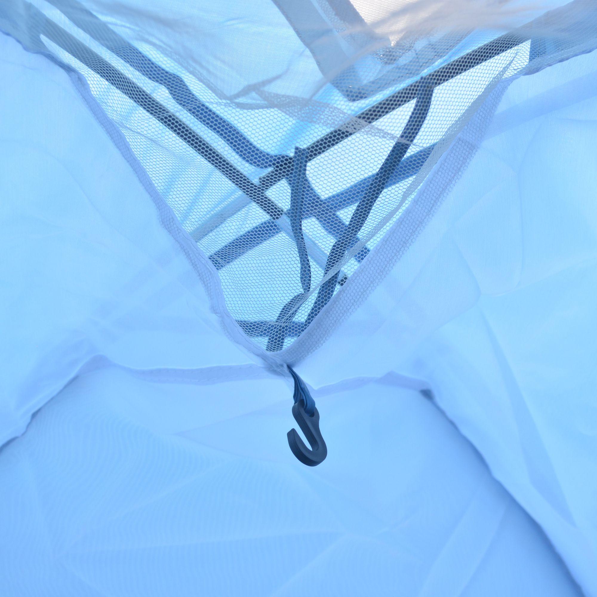 Carpa 3P Dome Alero 210 x 180 x 120 cm Azul-5