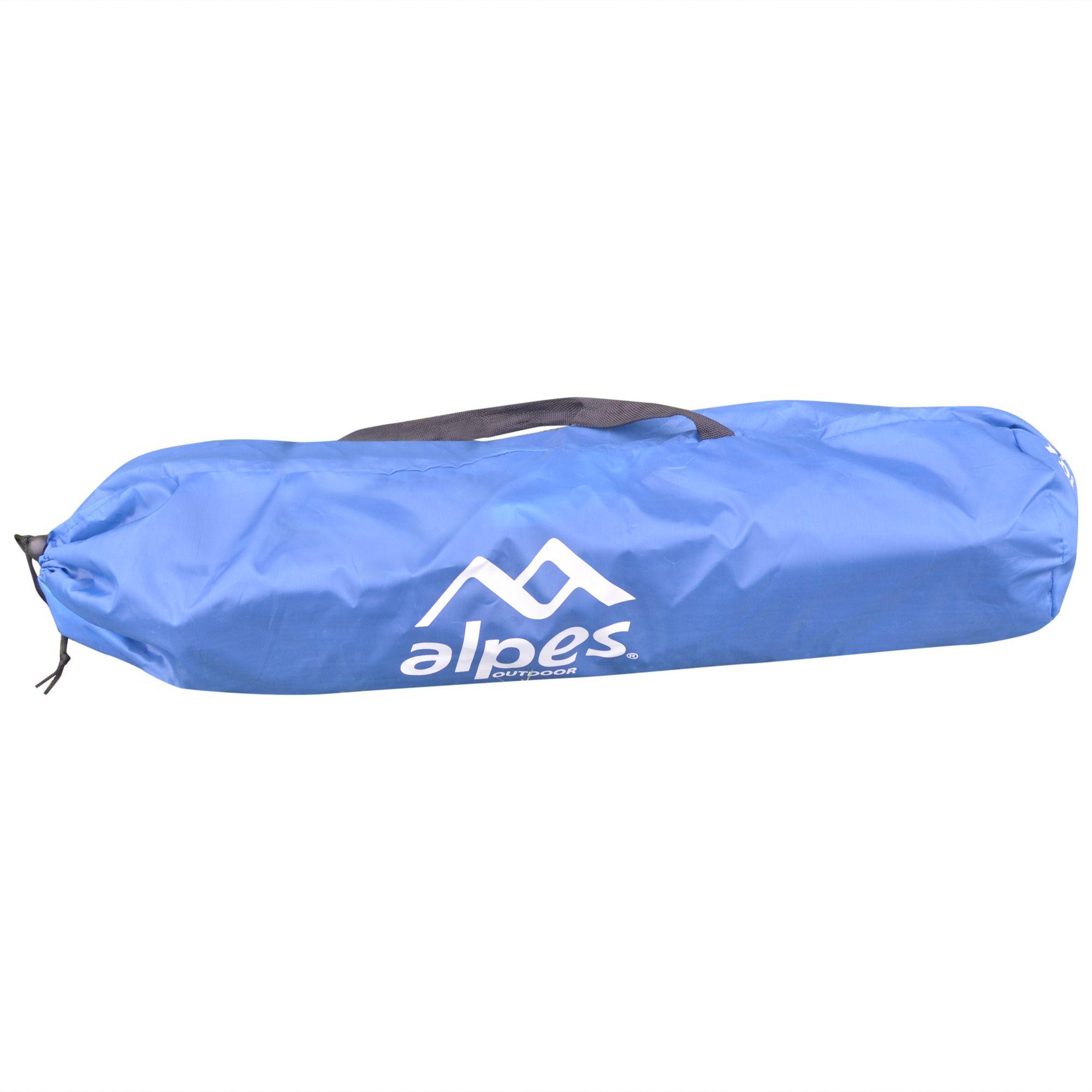 Carpa 3P Dome Alero 210 x 180 x 120 cm Azul-3