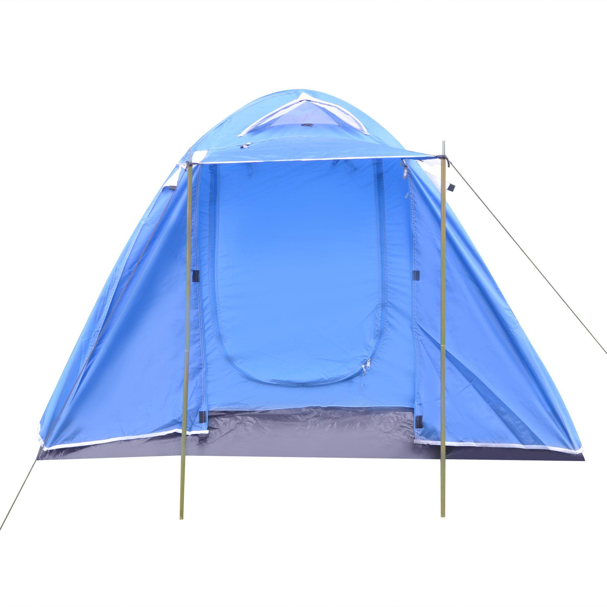 Carpa 3P Dome Alero 210 x 180 x 120 cm Azul-1