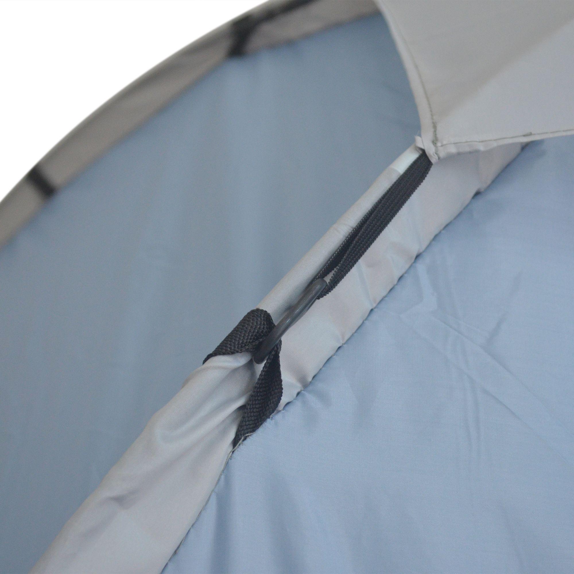 Carpa 4P Dome Galapagos 210 x 210 x 130 cm Azul-4