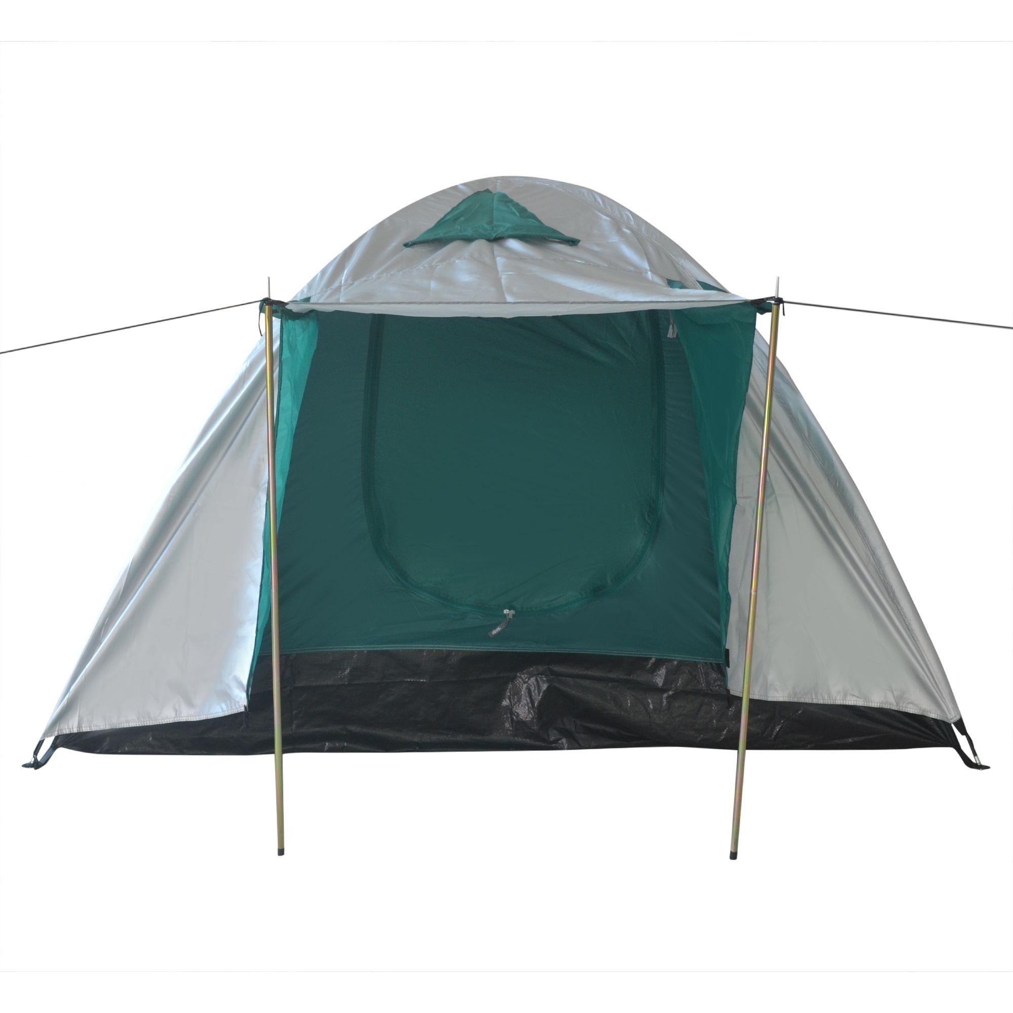 Carpa 4P Aluminizada Iguazu 210 x 210 x 130 cm Verde-1