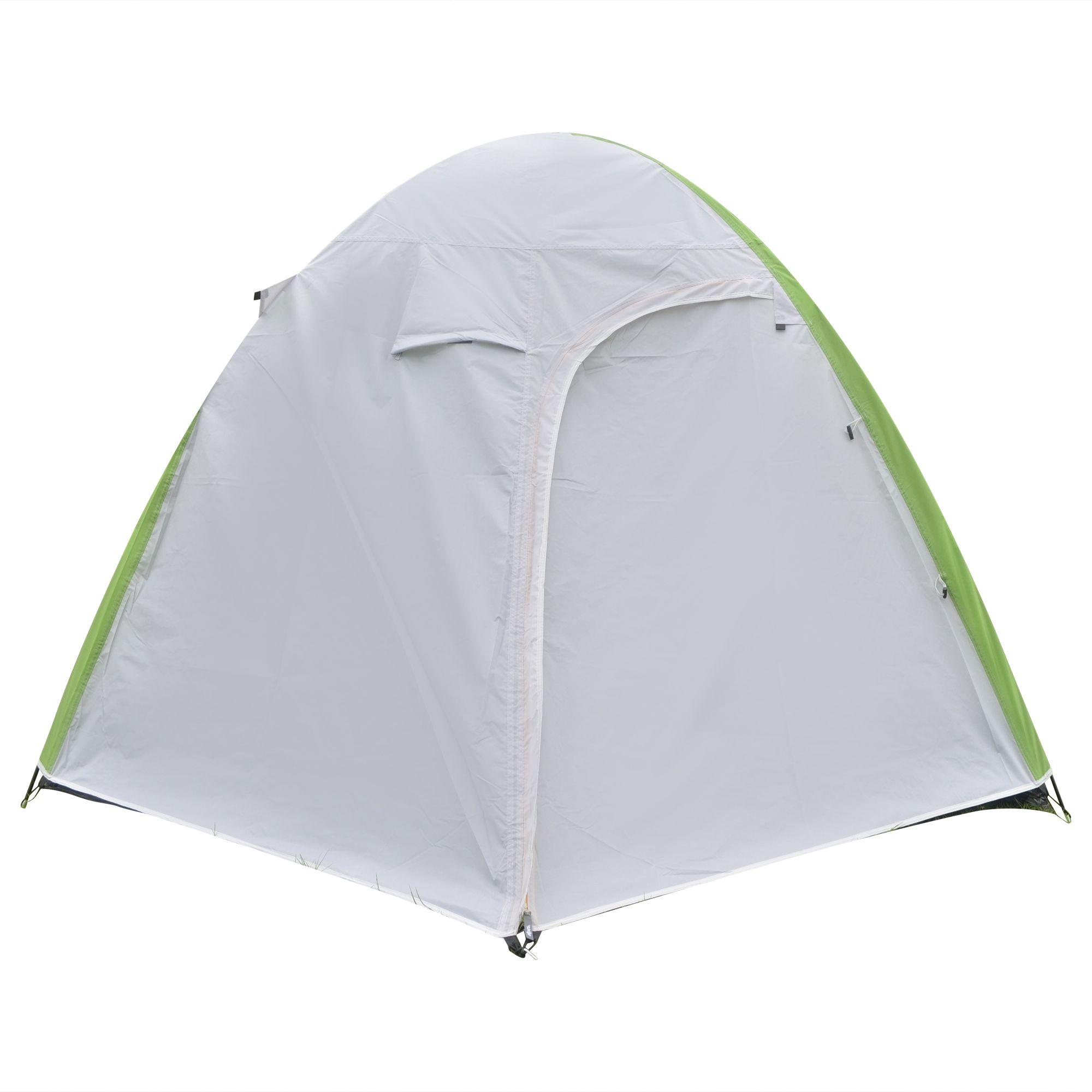 Carpa 4P Corralco 200+70 x 220 x 140 cm Verde-1