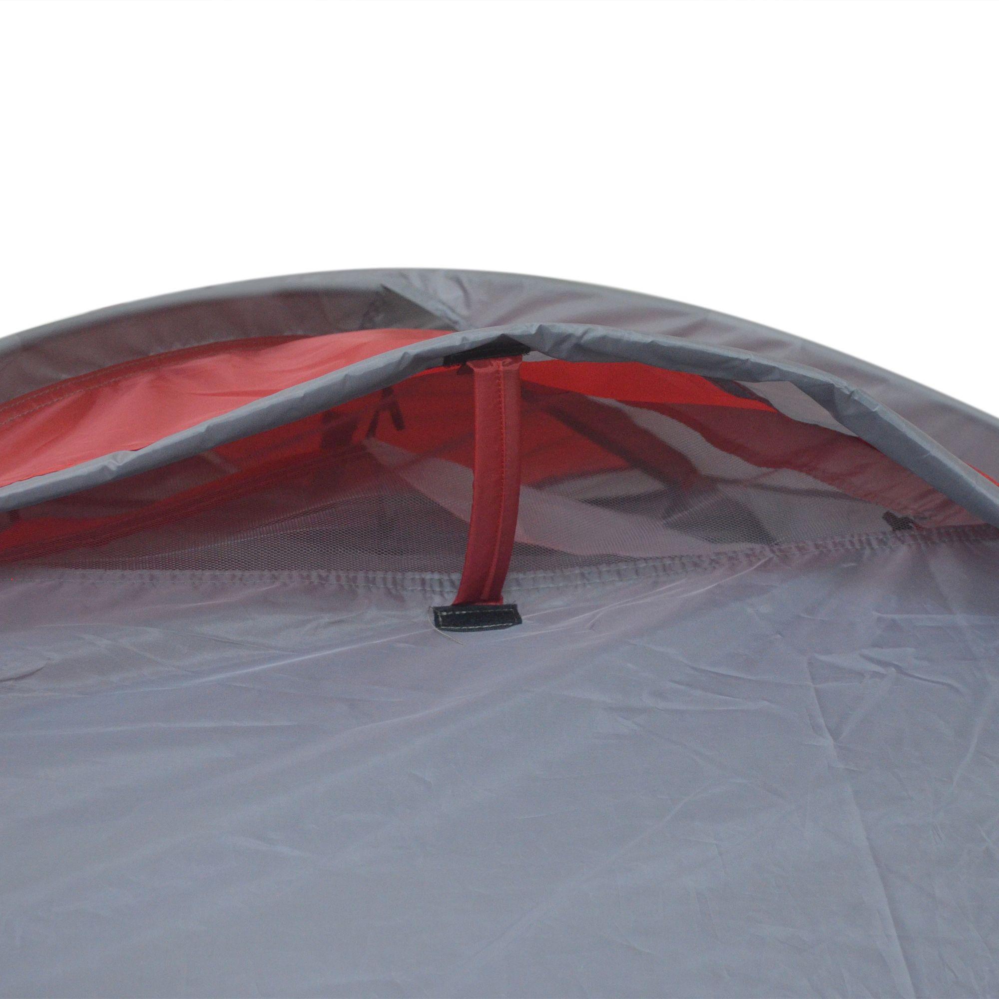 Carpa 4P Dome Paine Lluvia 210 x 240 x 140 cm Rojo-4