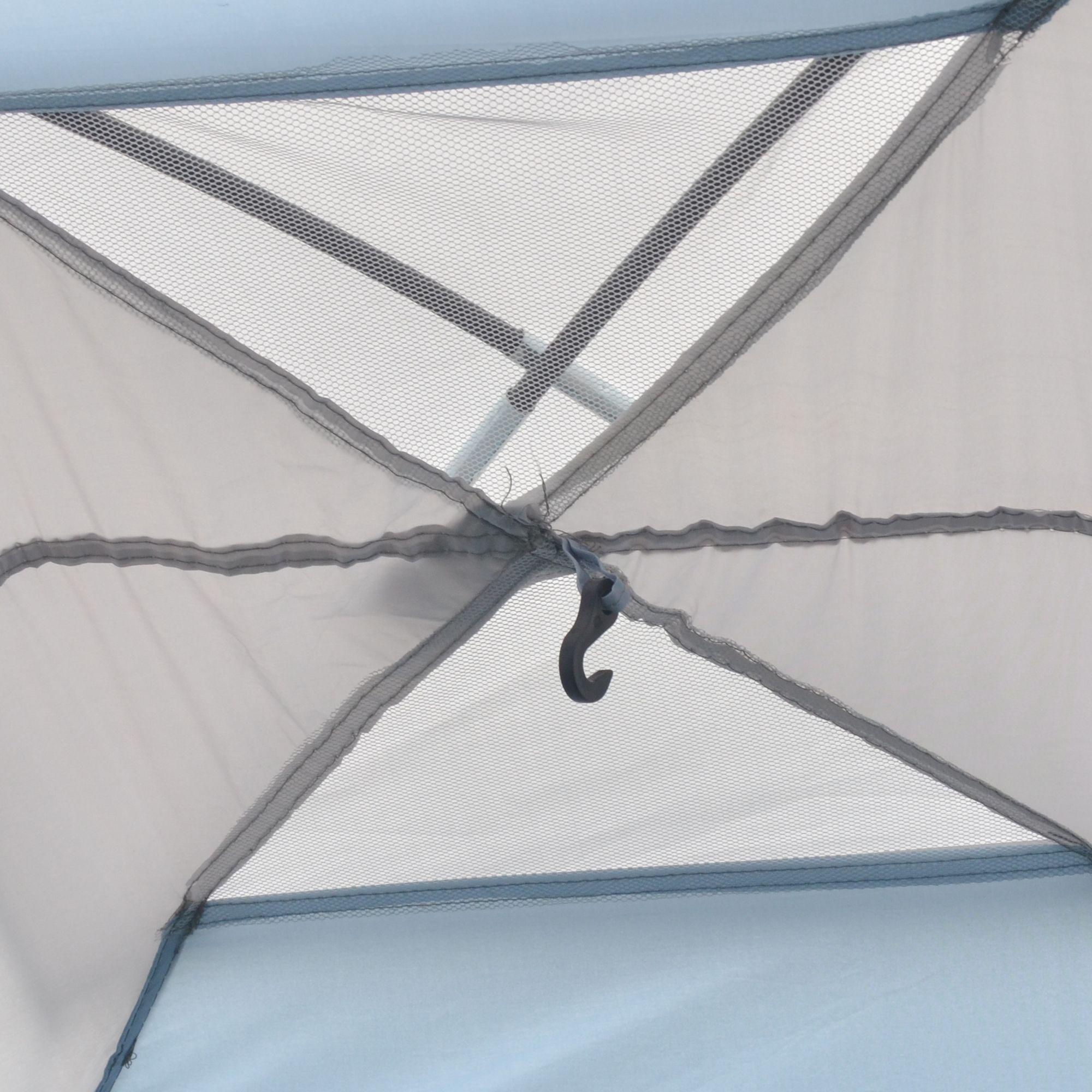 Carpa 4P Huascaran 410 x 210 x 170 cm Azul-5