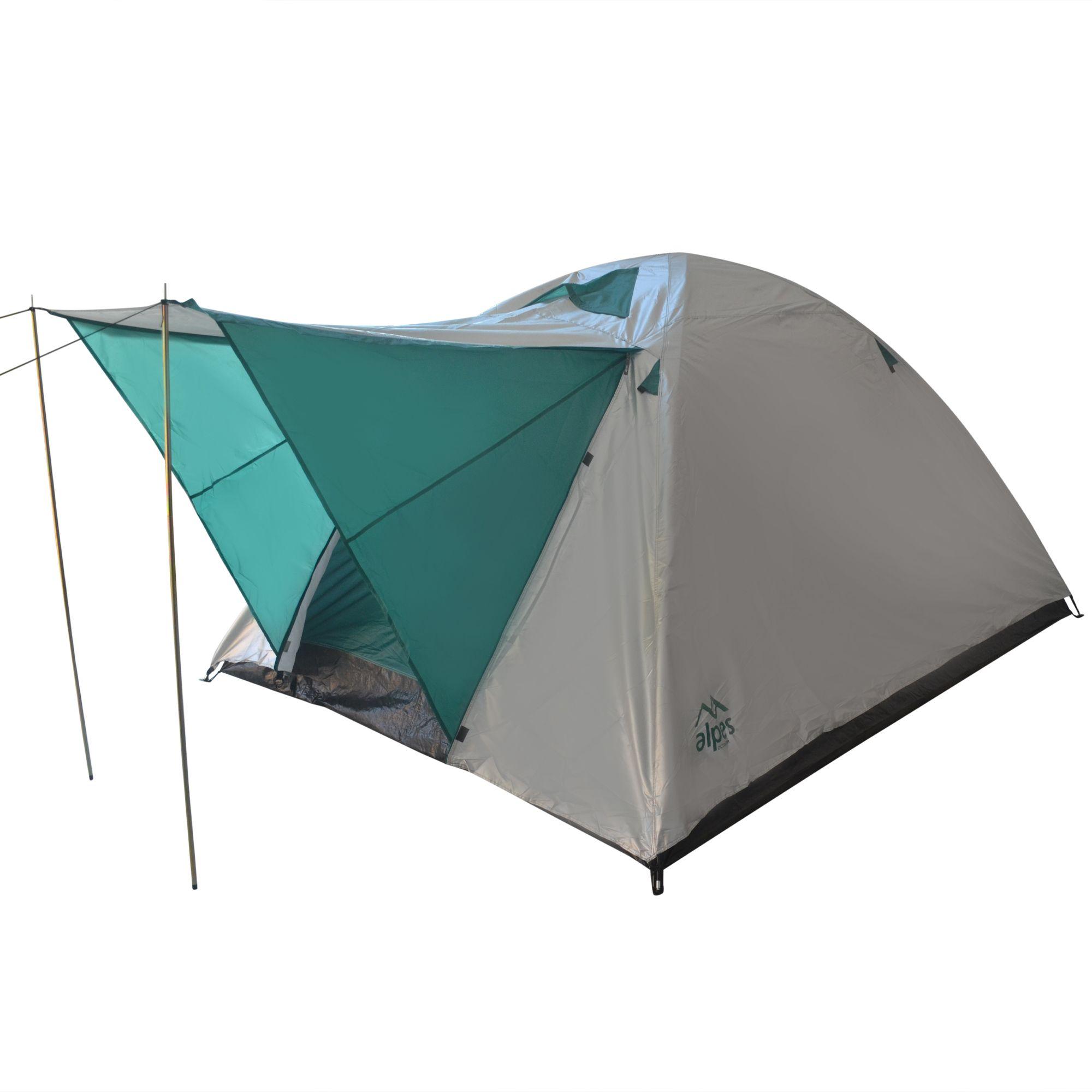 Carpa 6P Aluminizada Iguazu 300 x 240 x 160 cm Verde-2