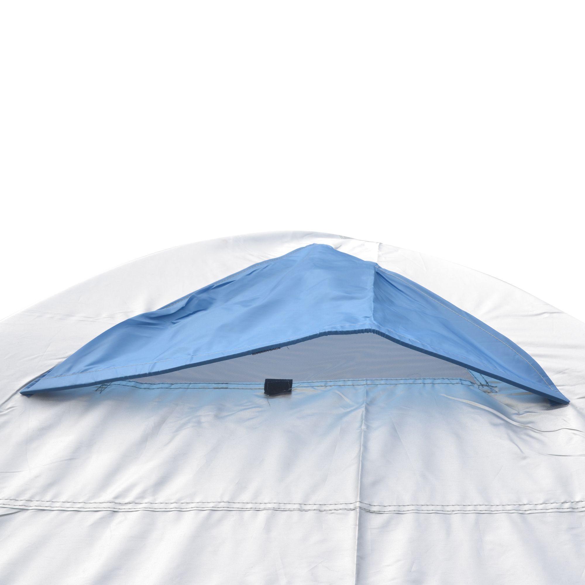 Carpa 6P Aluminizada Iguazu 300 x 240 x 160 cm Azul-4