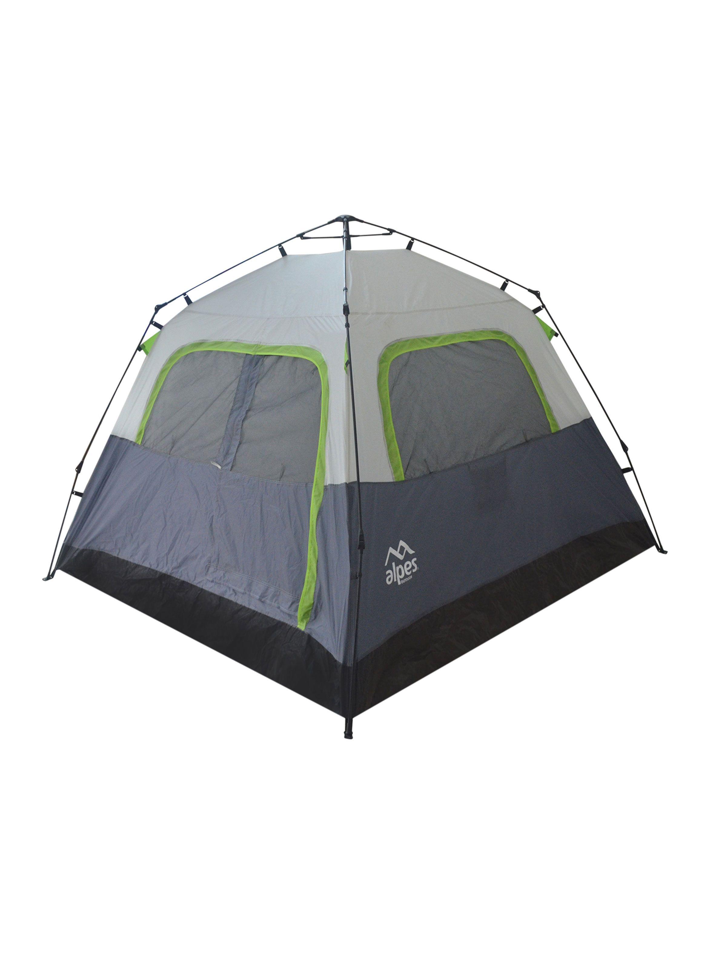 Carpa 6P Autoarmable Calafate 240 x 240 x 150 cm Gris-0