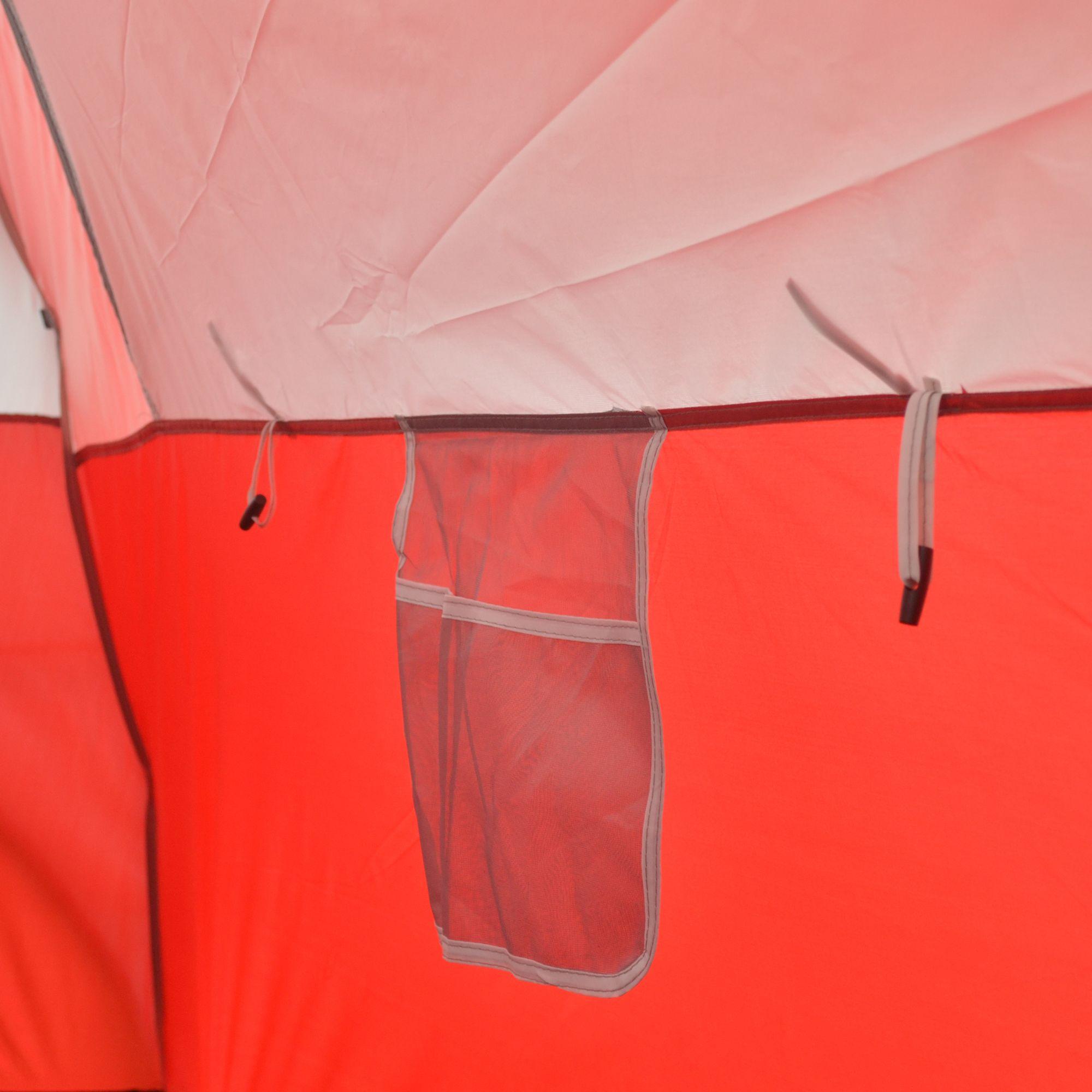 Carpa 6P Aconcagua 240+125 x 300 x 160 cm Rojo-7