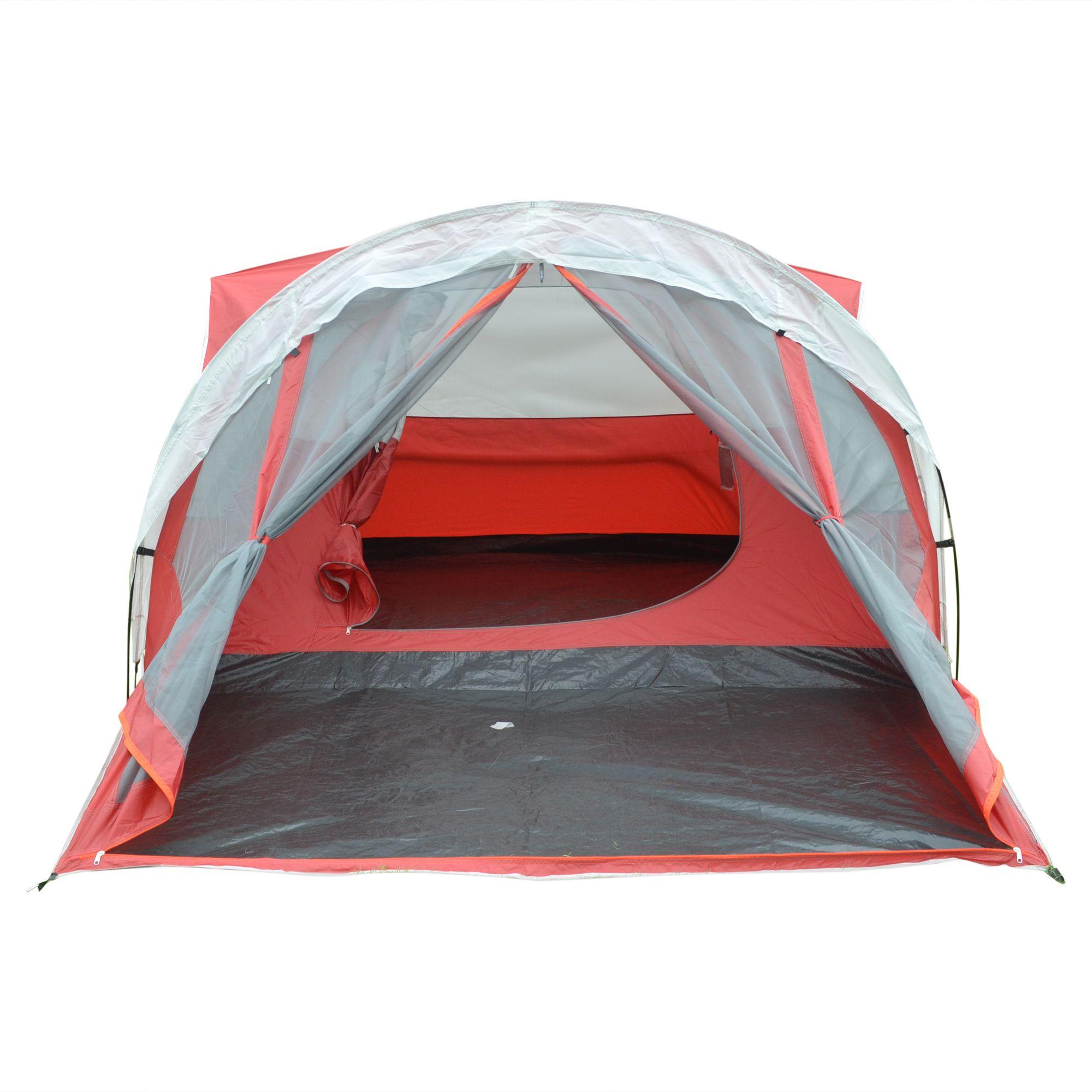 Carpa 6P Aconcagua 240+125 x 300 x 160 cm Rojo-3