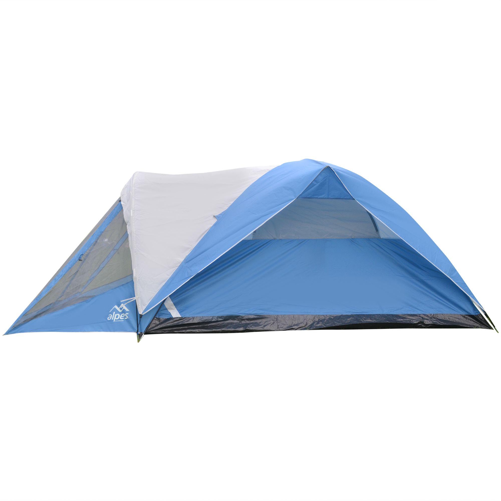 Carpa 6P Aconcagua 240+125 x 300 x 160 cm Azul-3