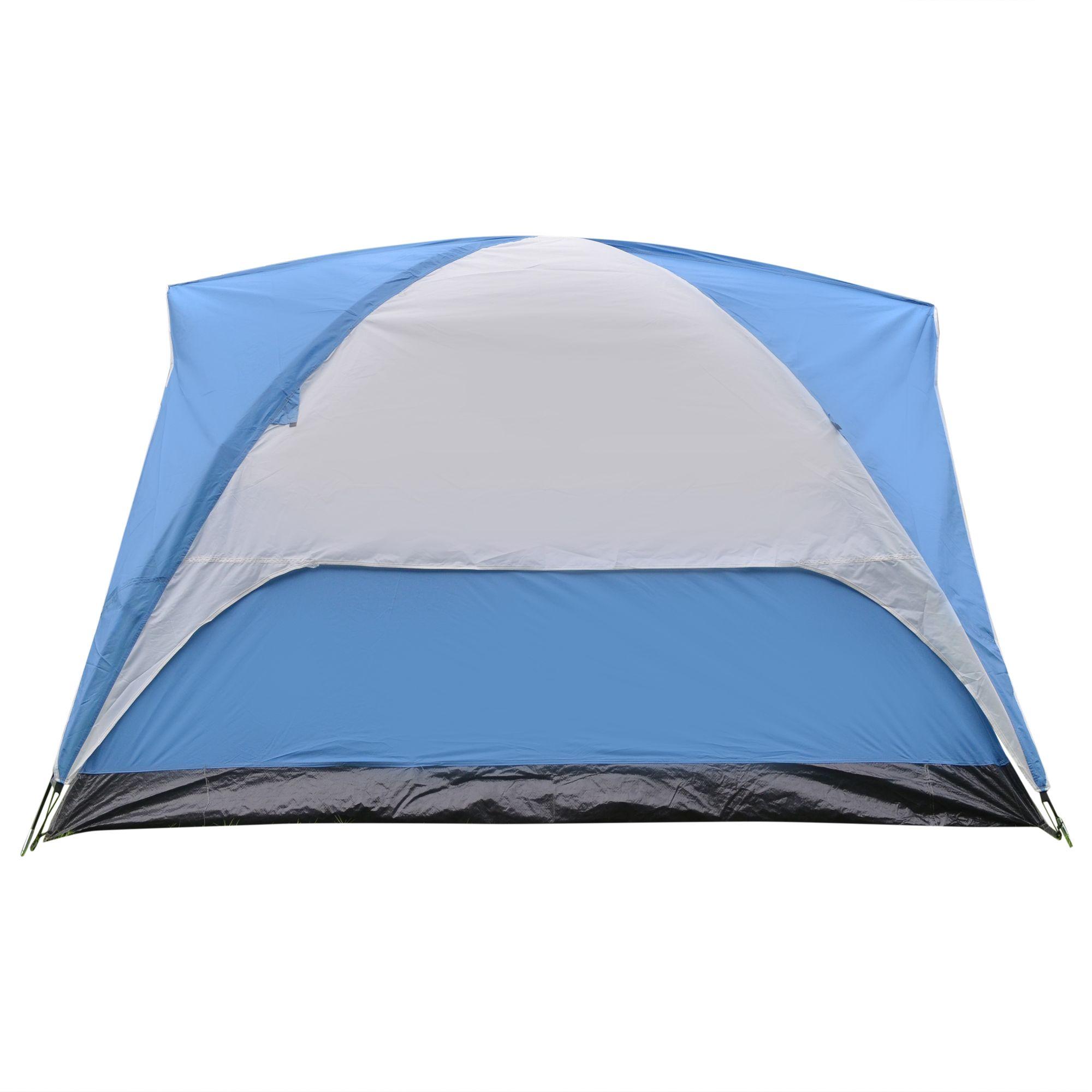 Carpa 6P Aconcagua 240+125 x 300 x 160 cm Azul-4