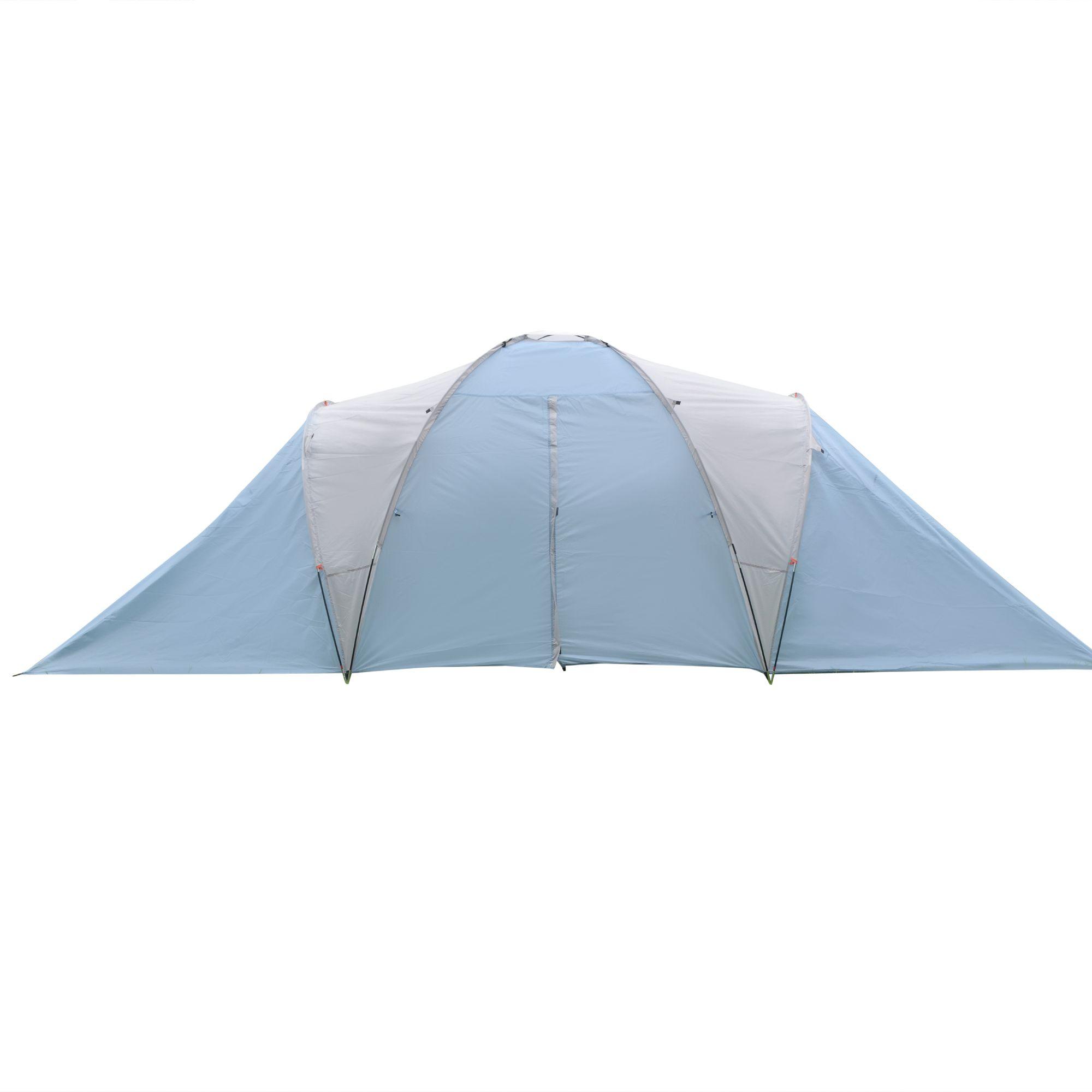 Carpa 8P Huascaran 610 x 220 x 170/140 cm Azul-1