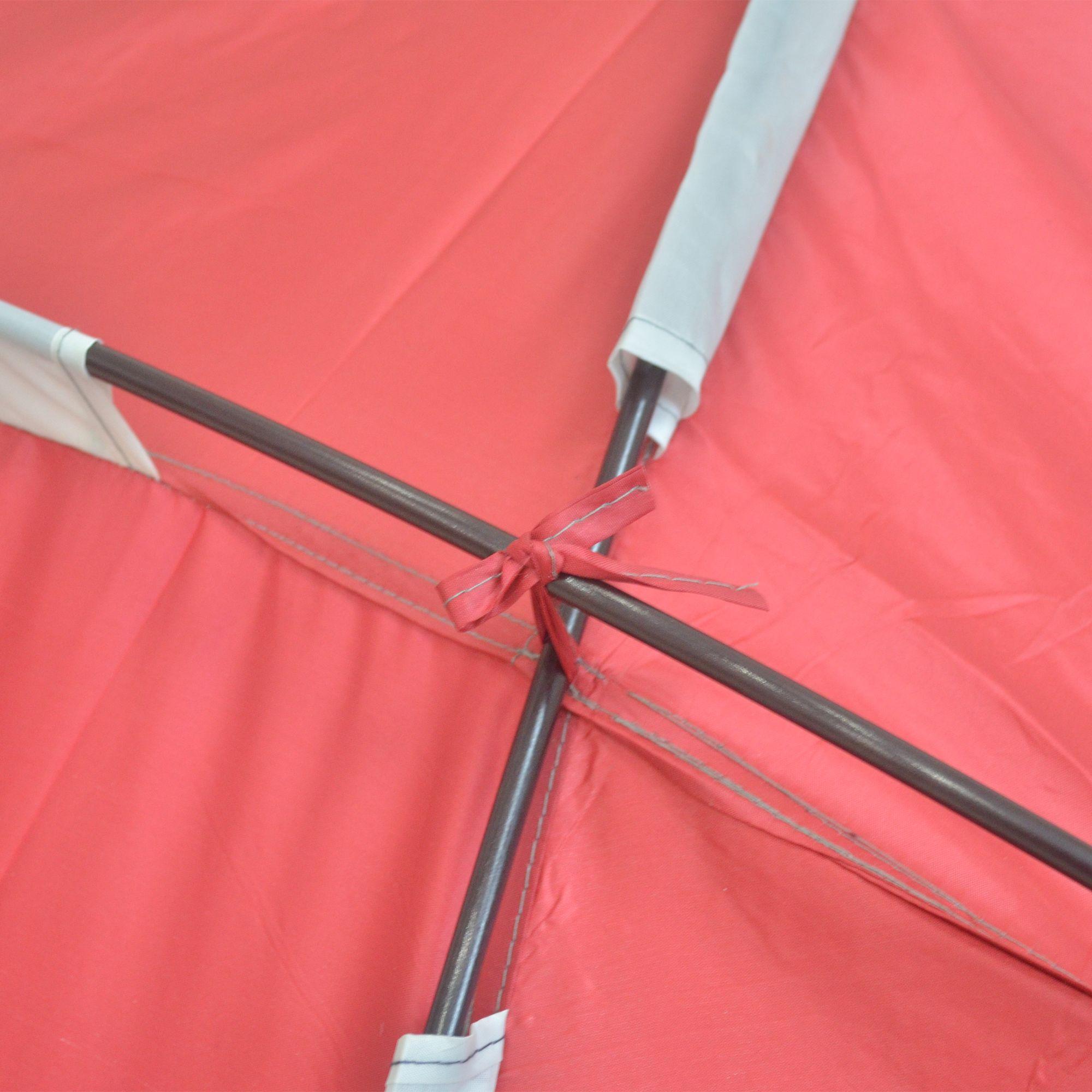 Carpa Playa Copacabana 220 x 115 x 120 cm Rojo-3