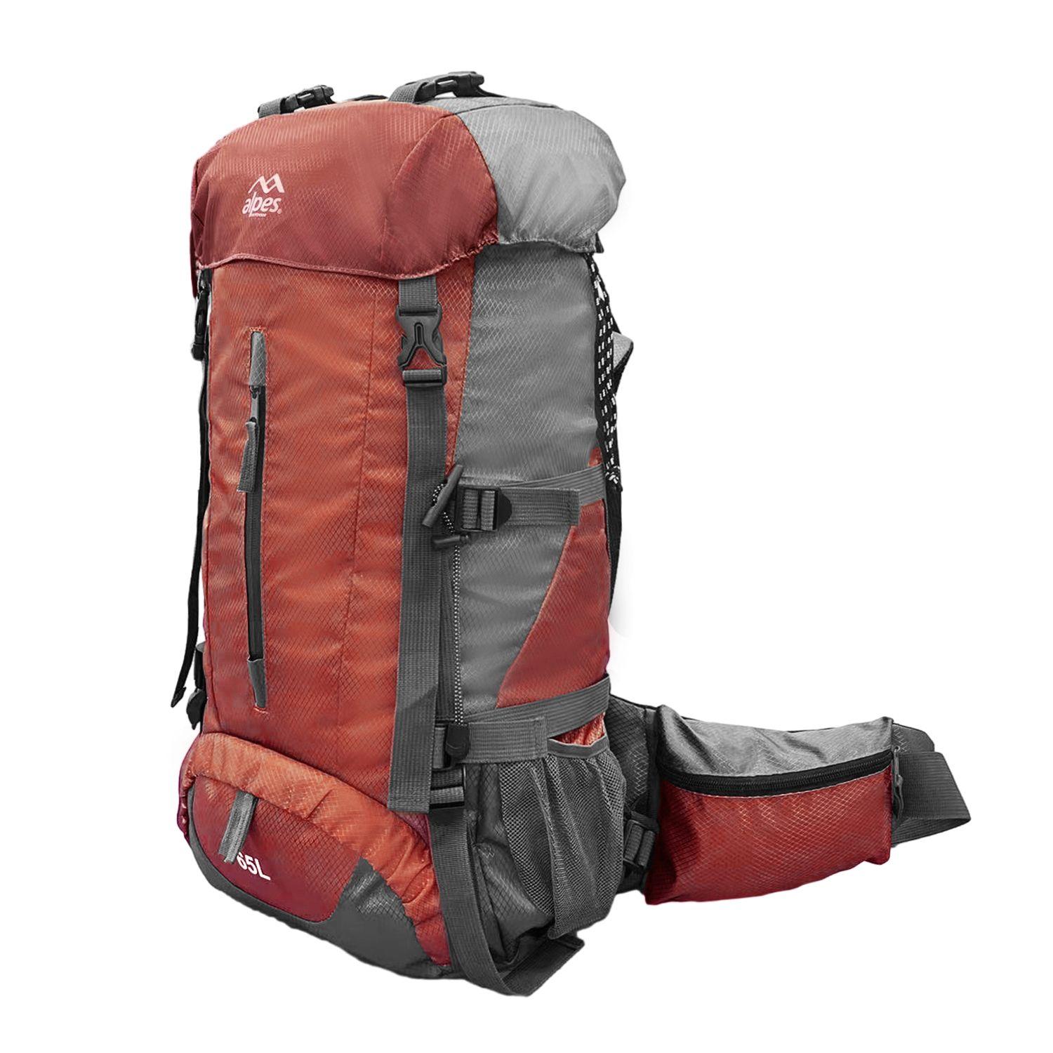 Mochila de Camping 45 Litros Antillanca Burdeo-1