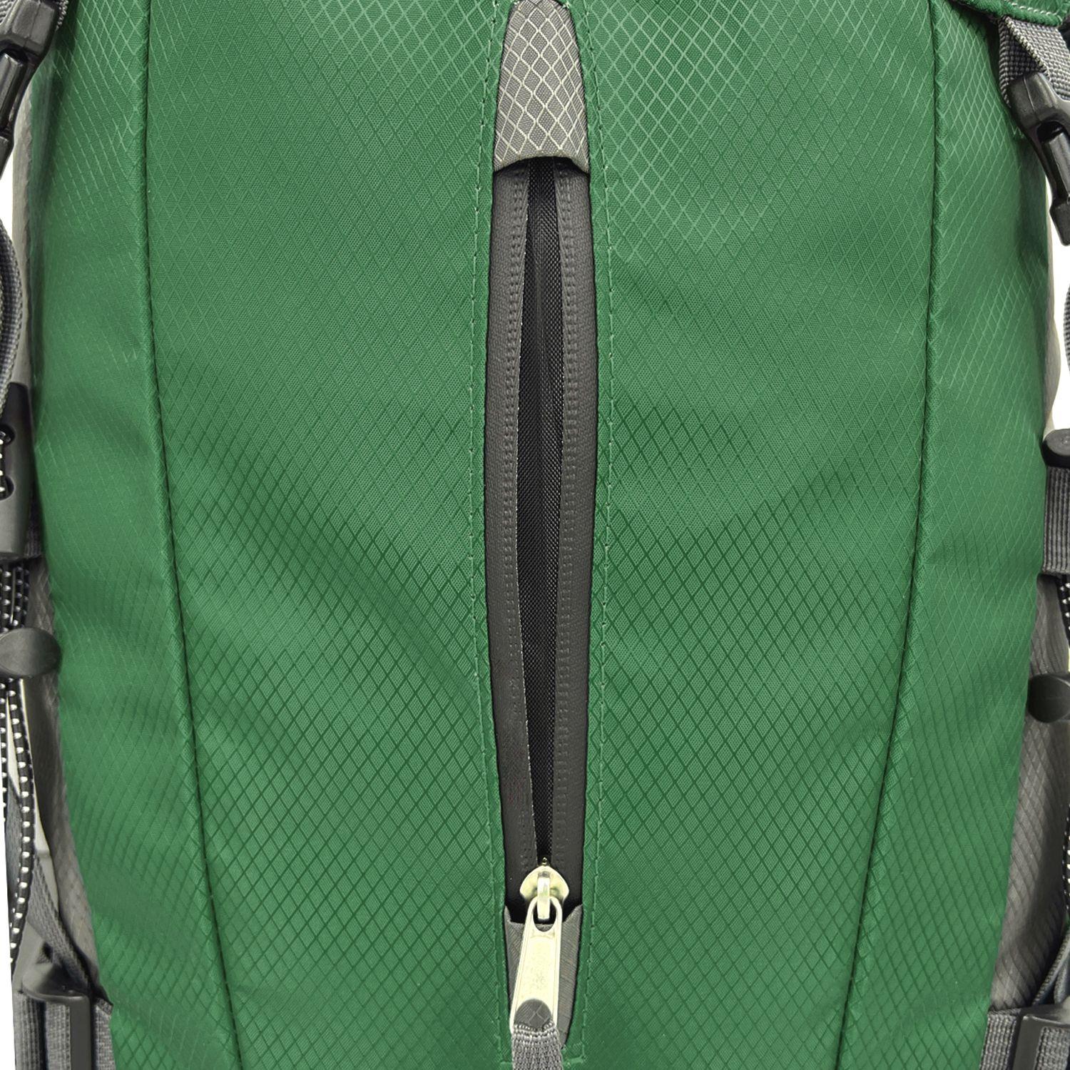 Mochila de Camping 65 Litros Antillanca Verde-4