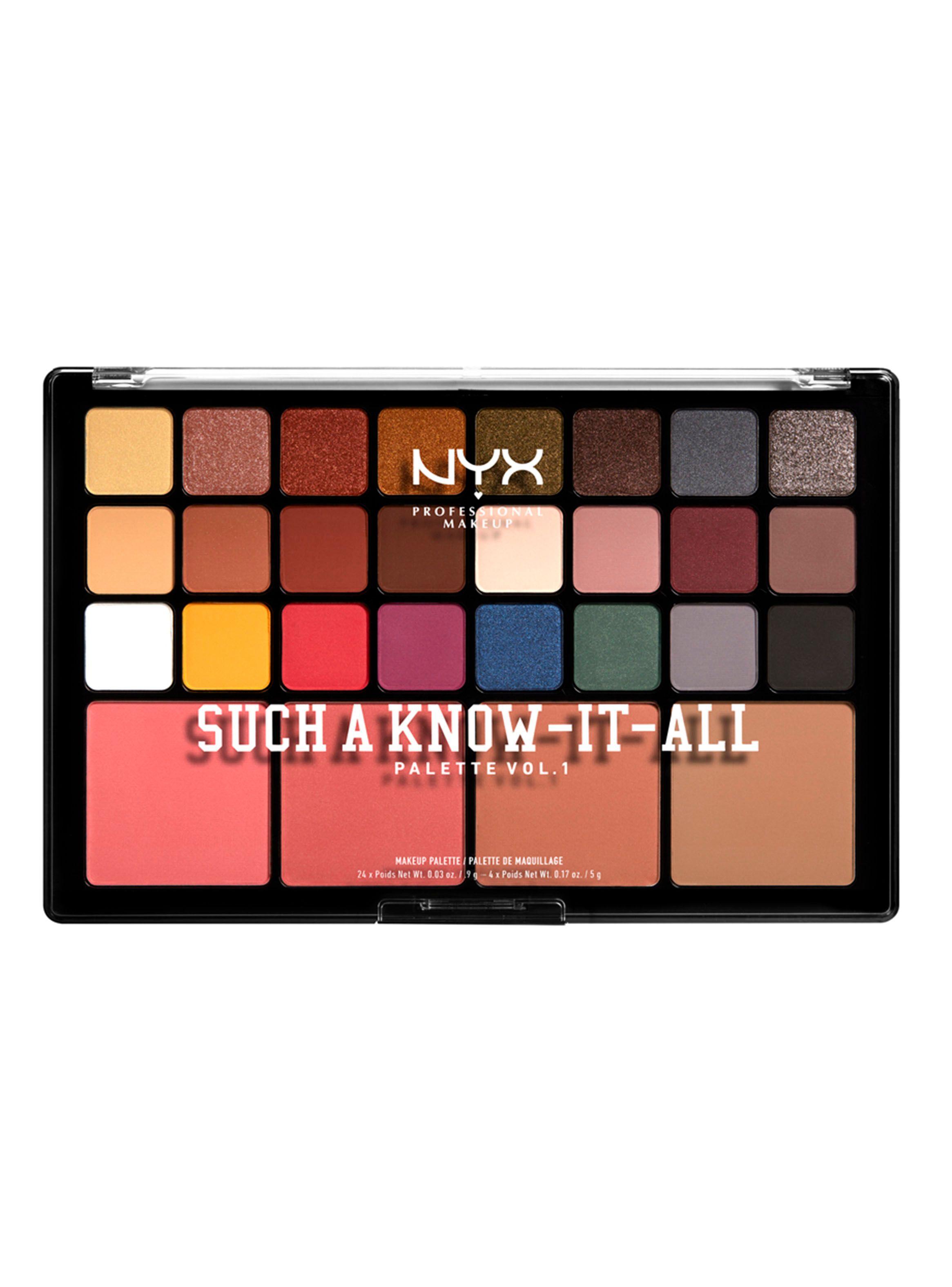 Paleta Nyx Professional Makeup de Sombras Such A Know It All Shadow-2