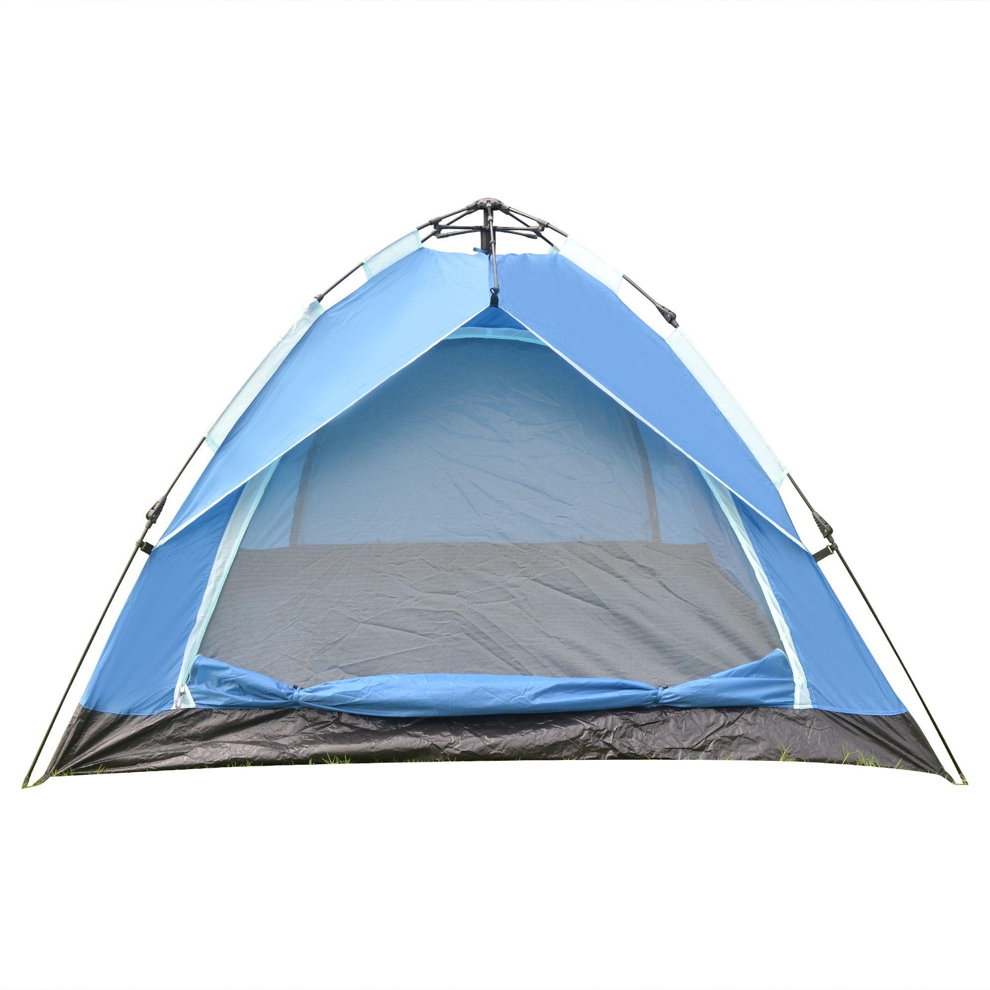 Carpa 4P Autoarmable Calafate 210 x 210 x 130 cm Azul-2