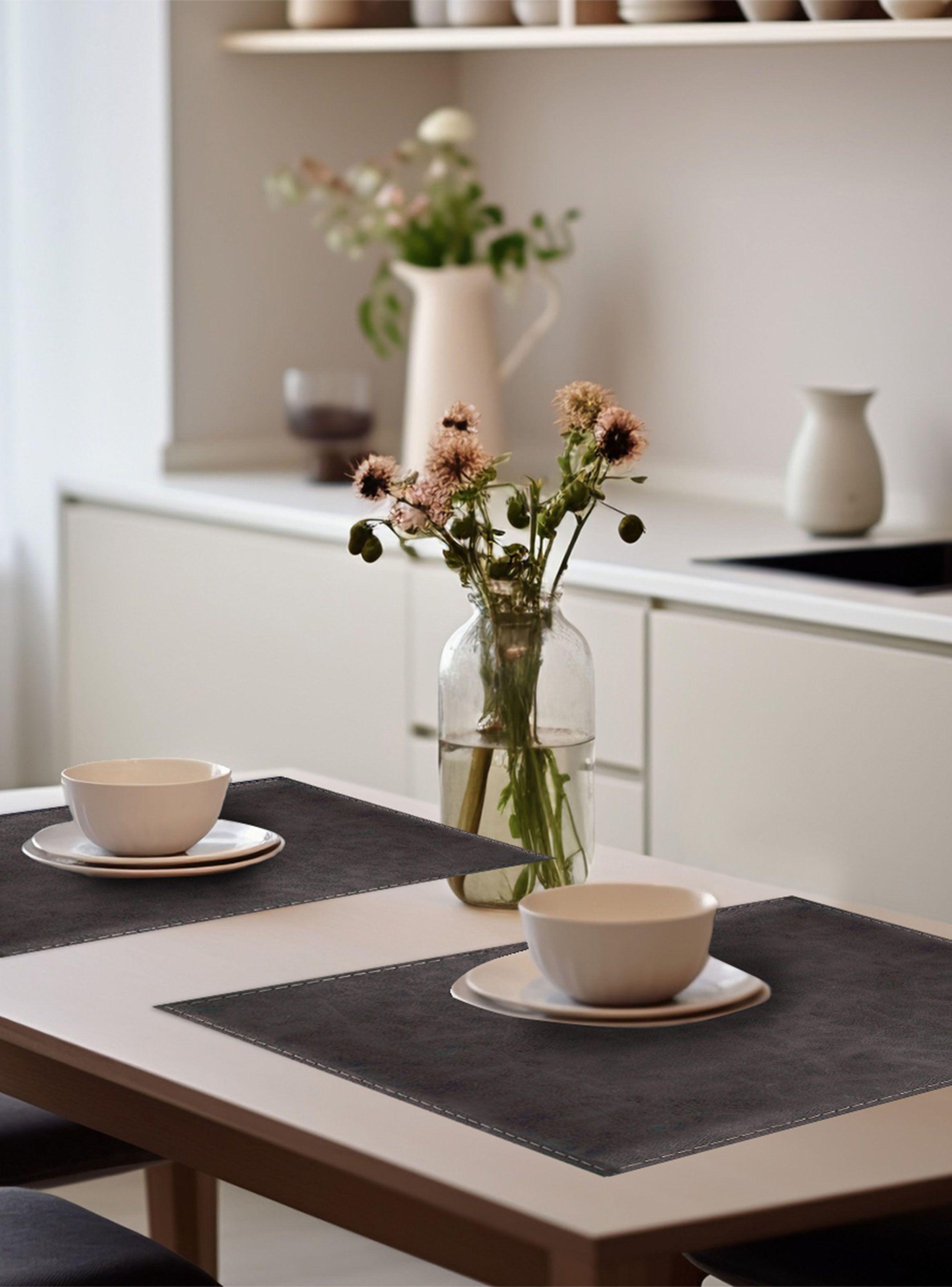 Set 4 Individuales Clasic Café 42x32 cm-4
