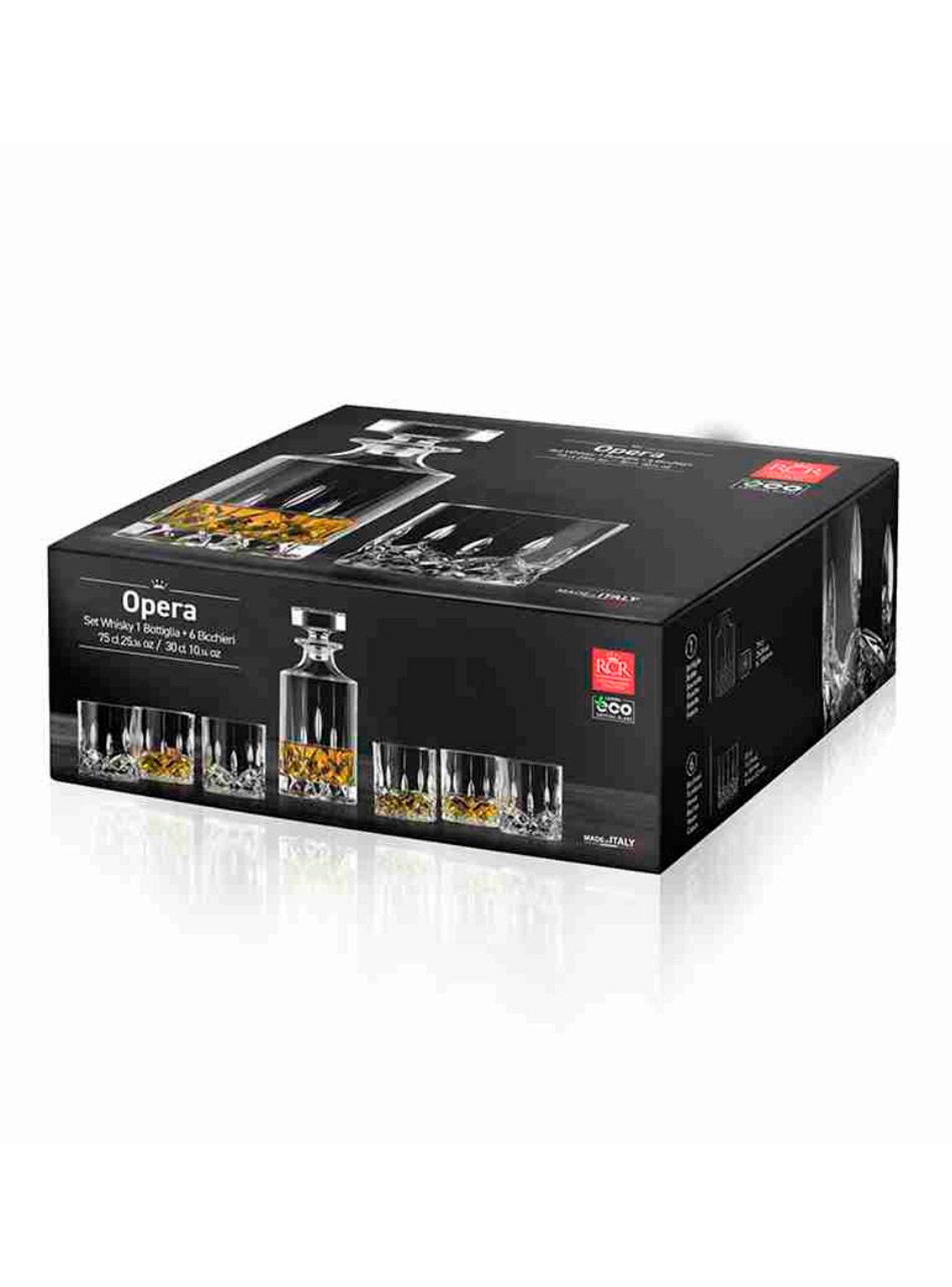 Set 7 Piezas de Cristal Whisky Opera-2