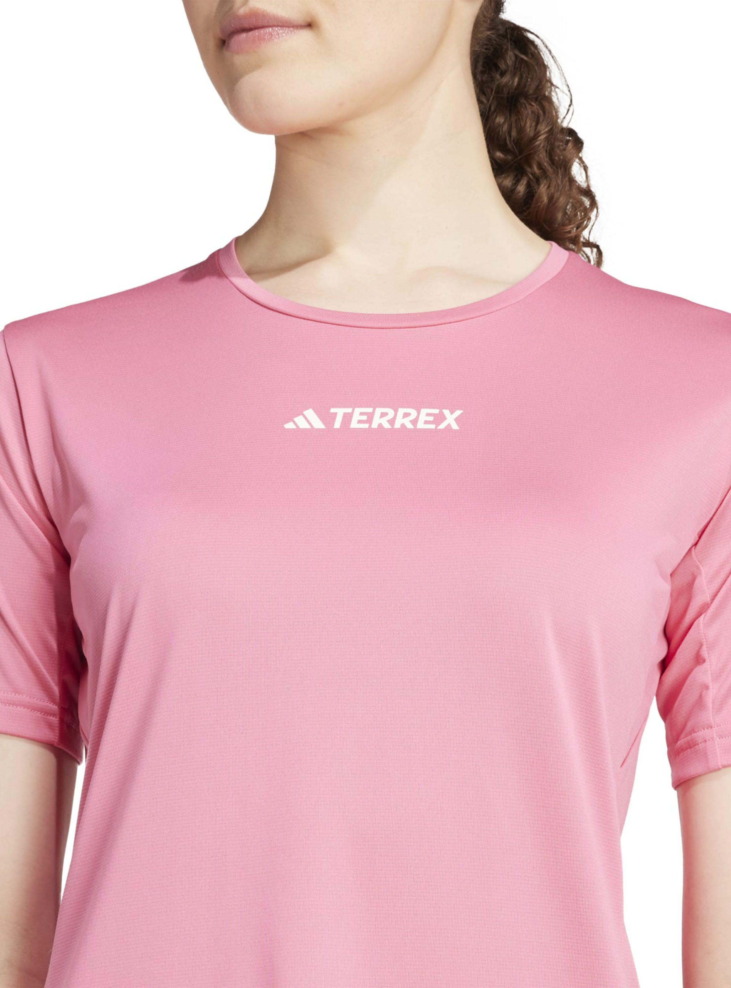 Polera Outdoor W Mt Tee Rosa-2