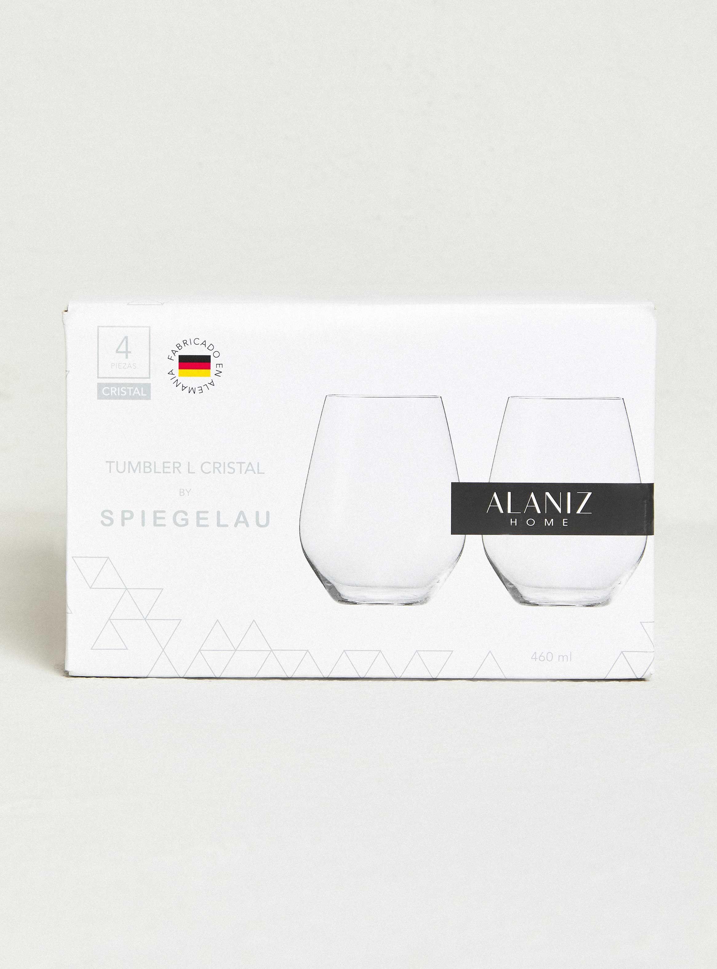 Set 4 Tumblers XL Cristal 460 ml Alaniz by Spiegelau-4