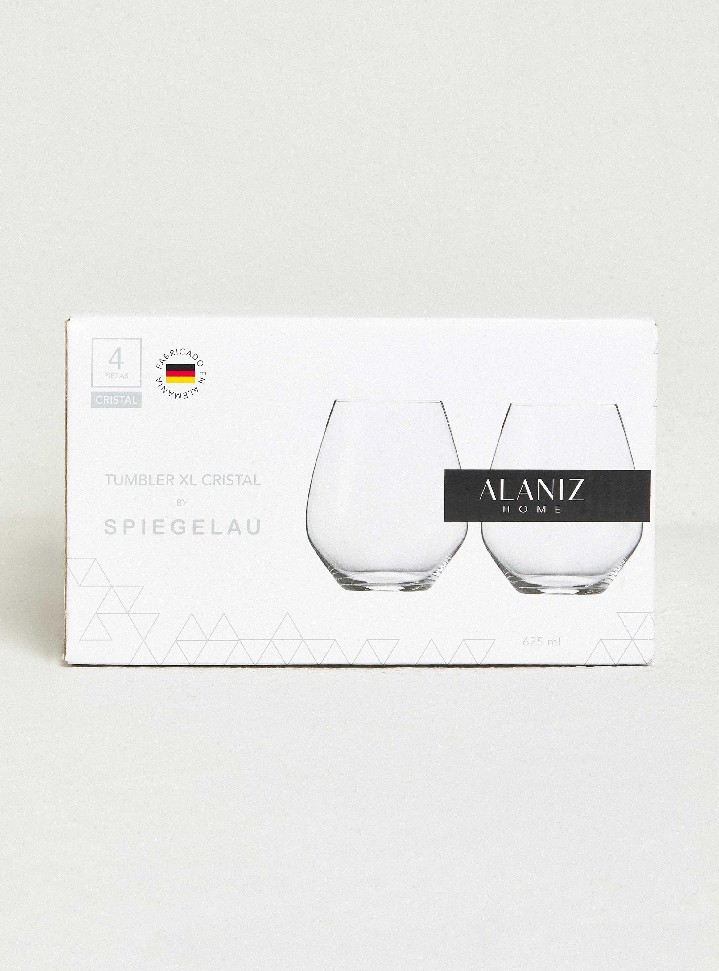 Set 4 Tumblers XL Cristal 625 ml Alaniz by Spiegelau-4
