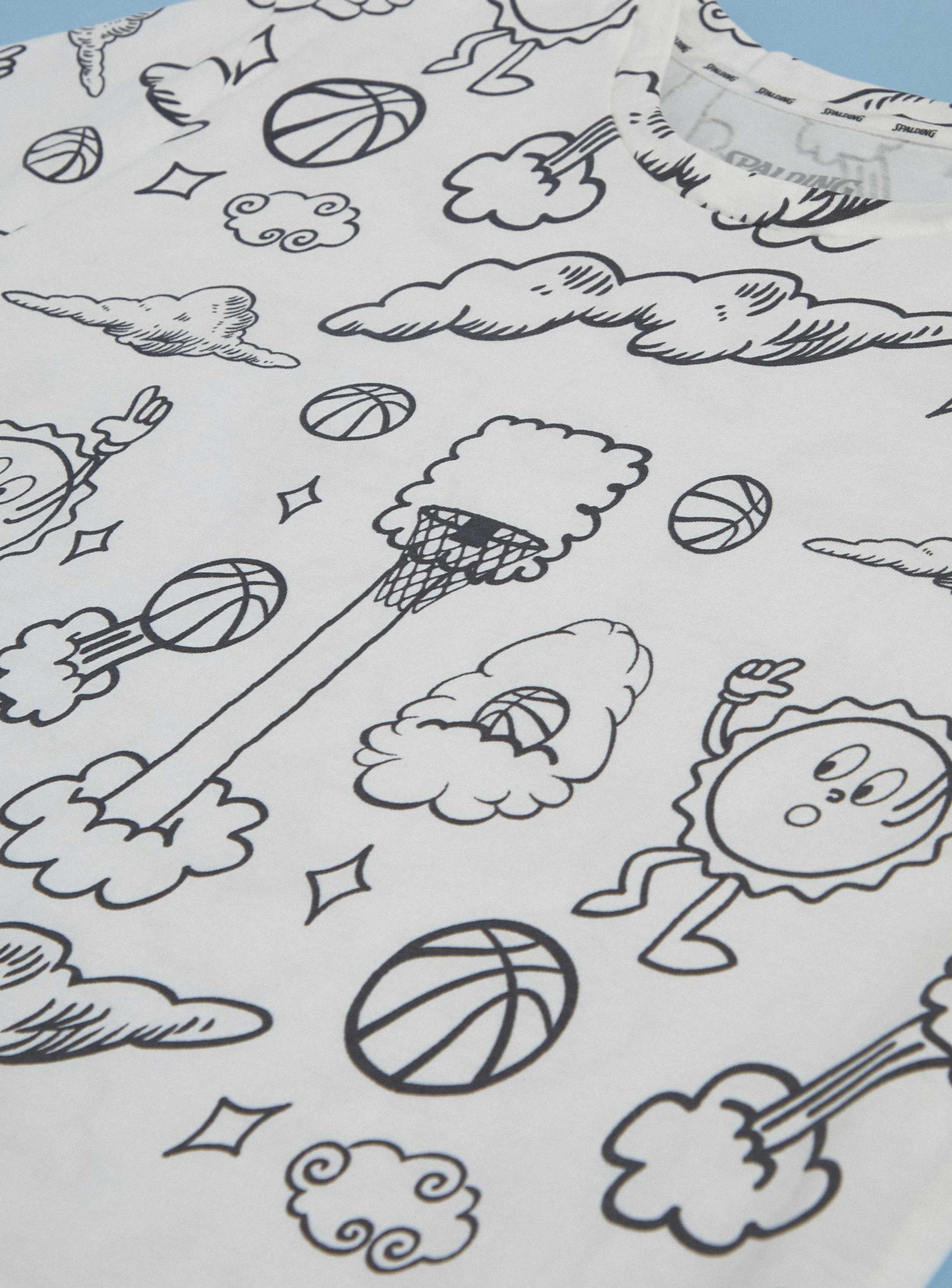 Polera Full Estampado Basquet-4