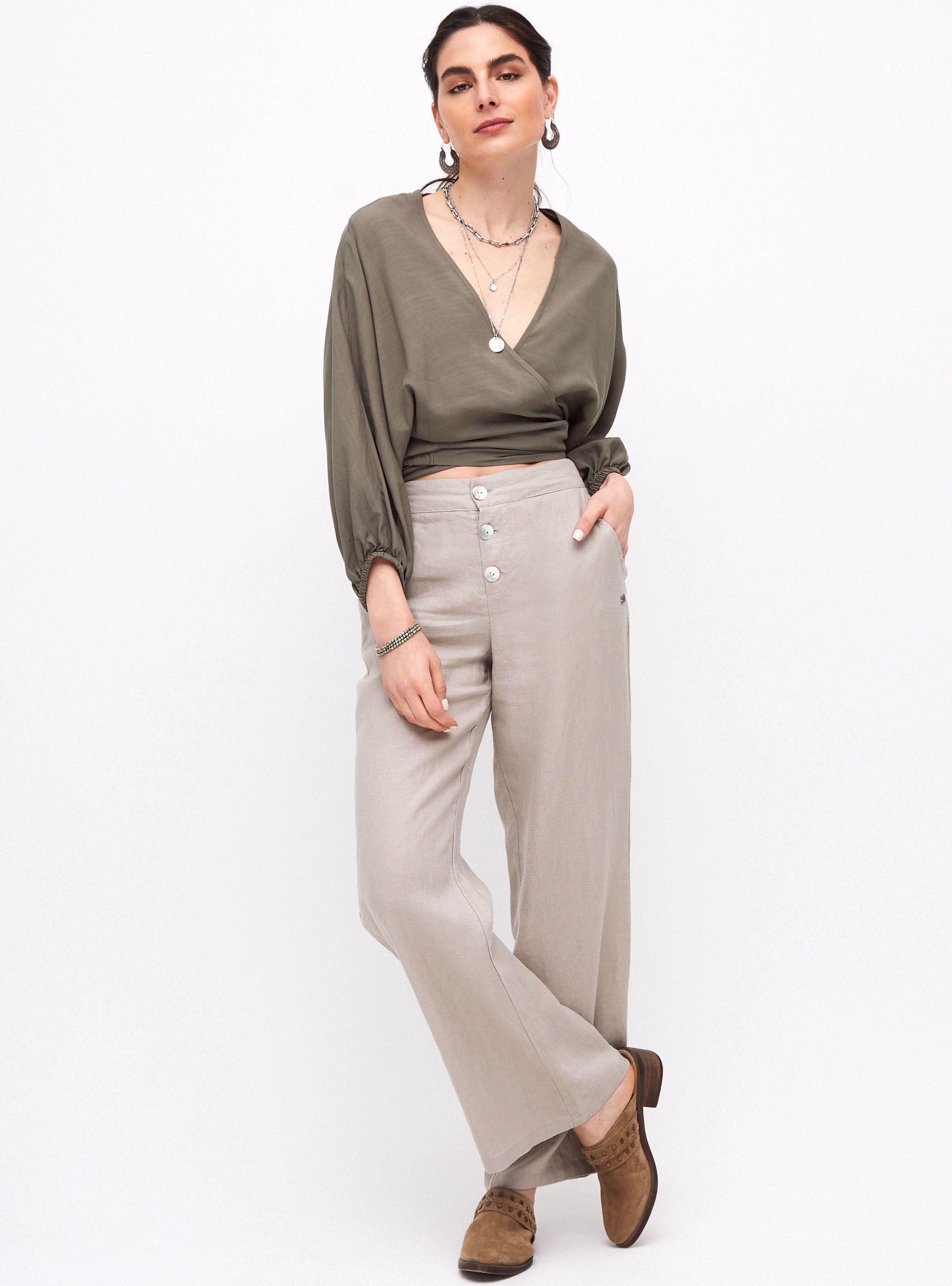 Blusa con Nudo Delantero-3