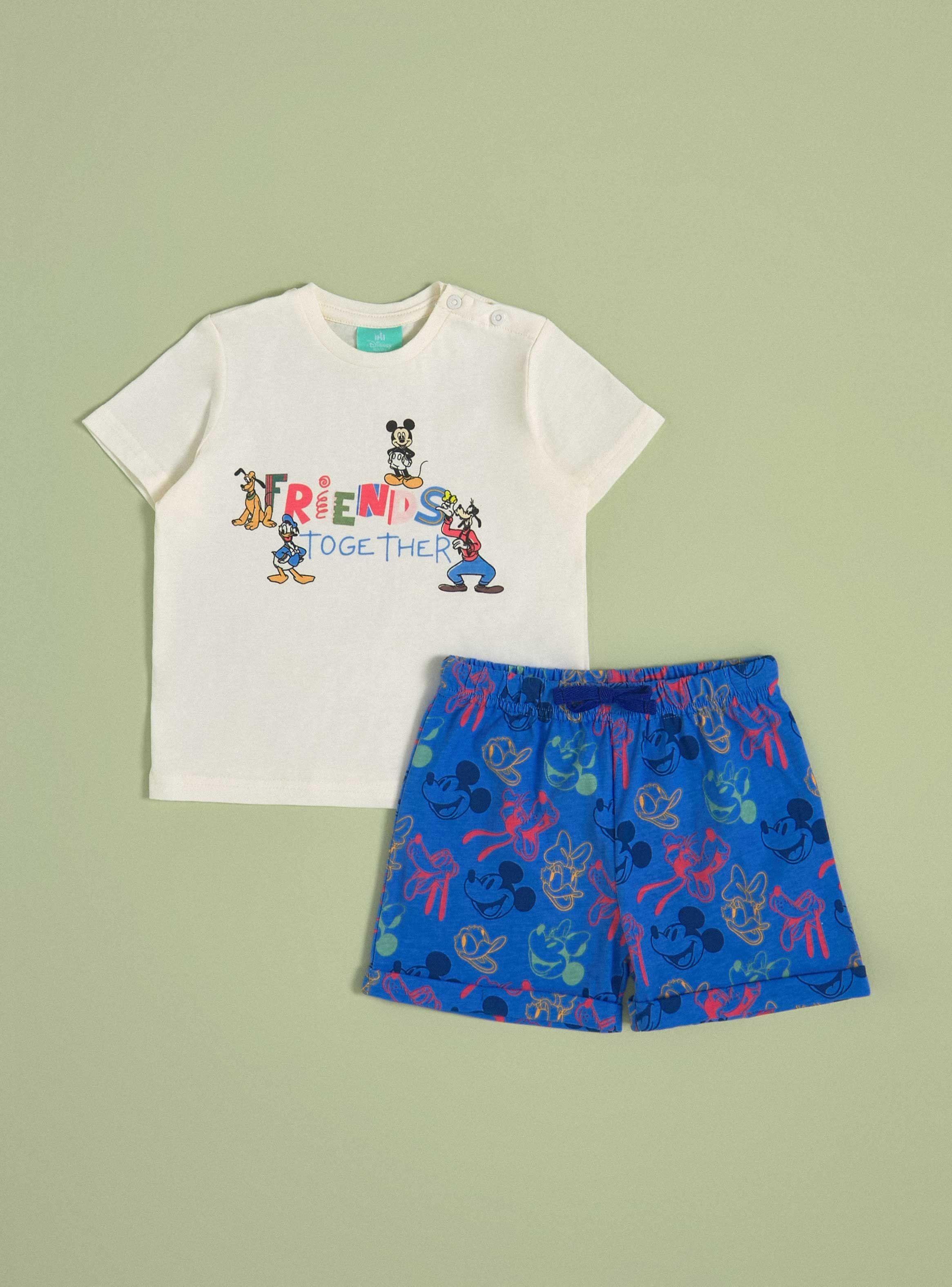 Conjunto Polera y Short Niño Mickey And Friends & Lion King-0