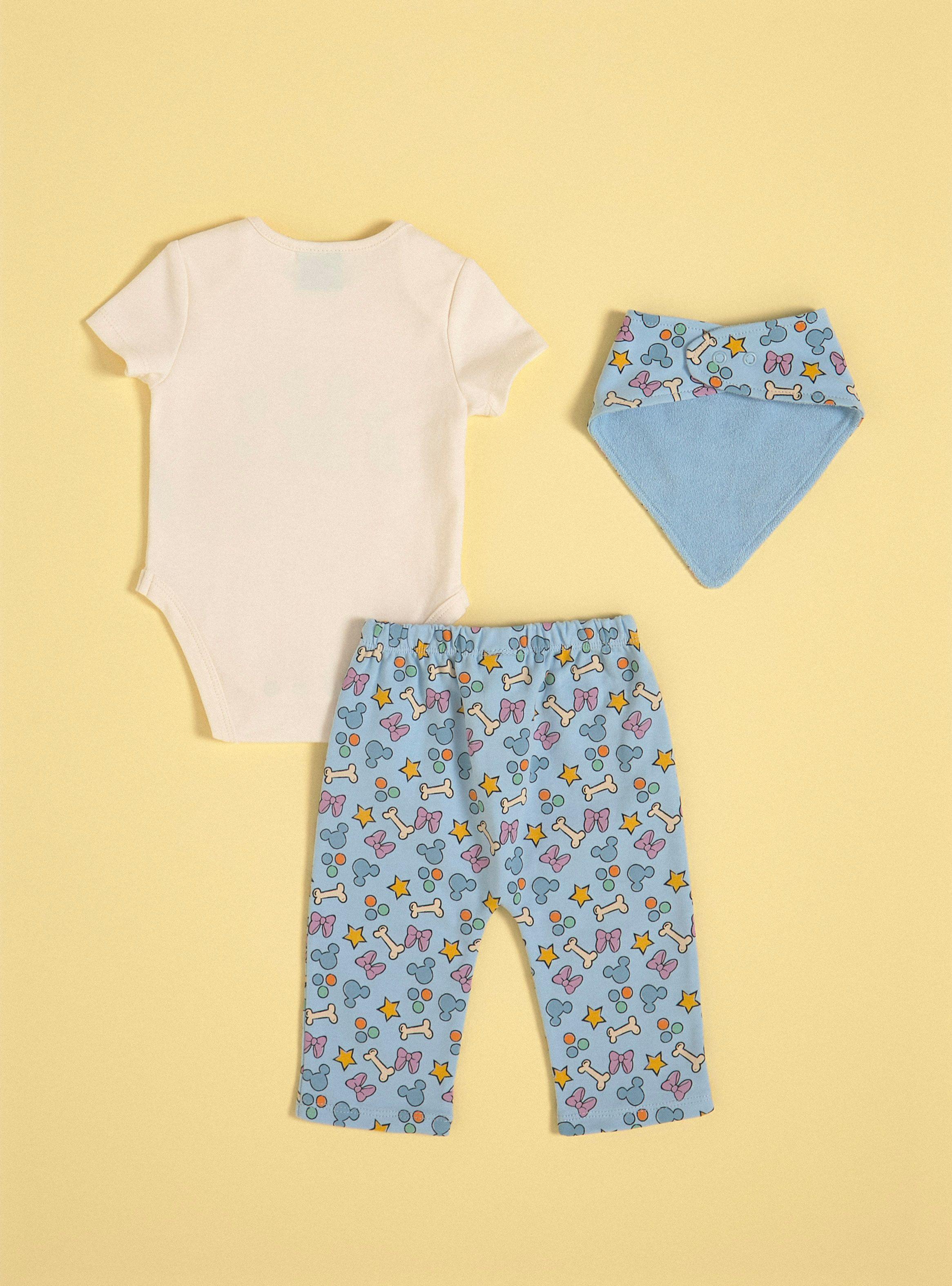 Conjunto Body Babero y Pantalón Personajes Disney-2