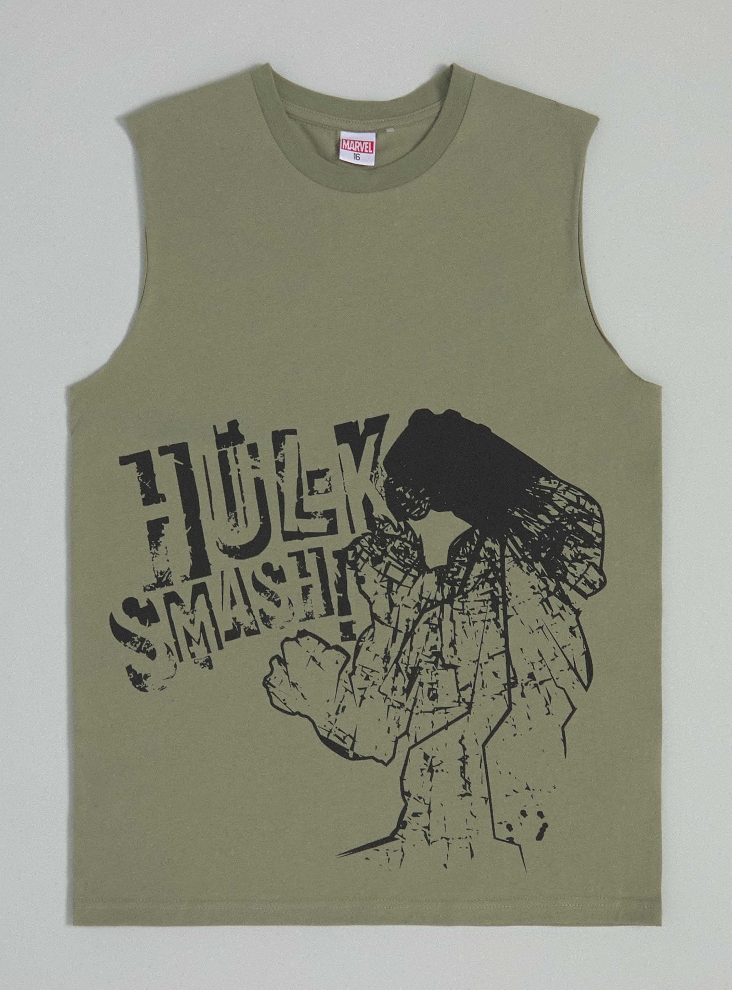 Polera Sin Mangas Hulk Marvel-2