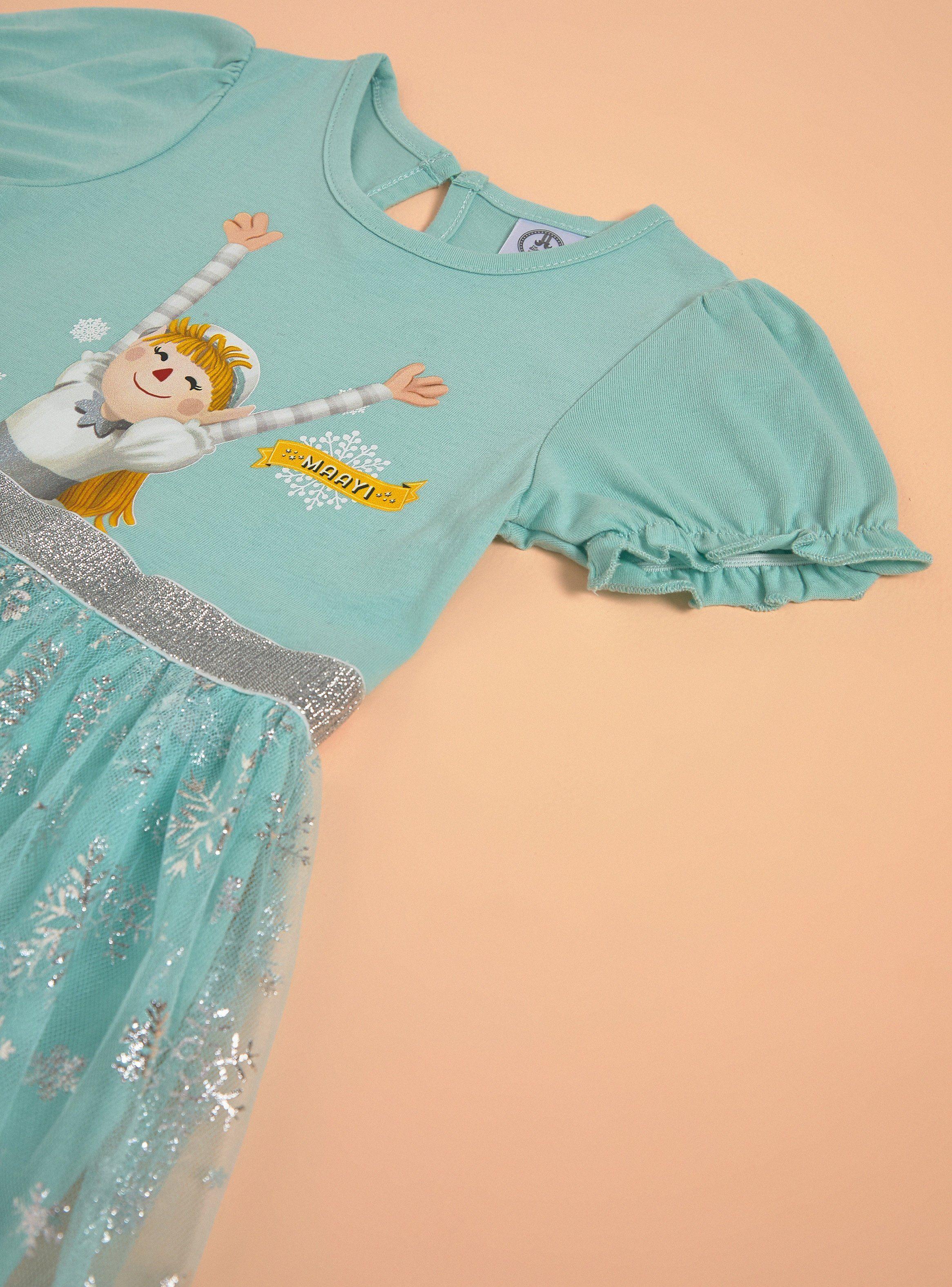 Vestido con Tul y Folia Niña Thai y Maayi-4